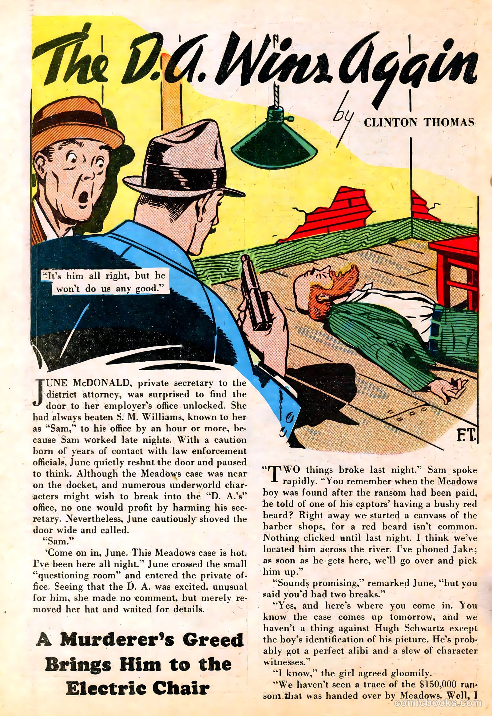 frank thomas archives v2 the complete eye #nn — page 121 of 128