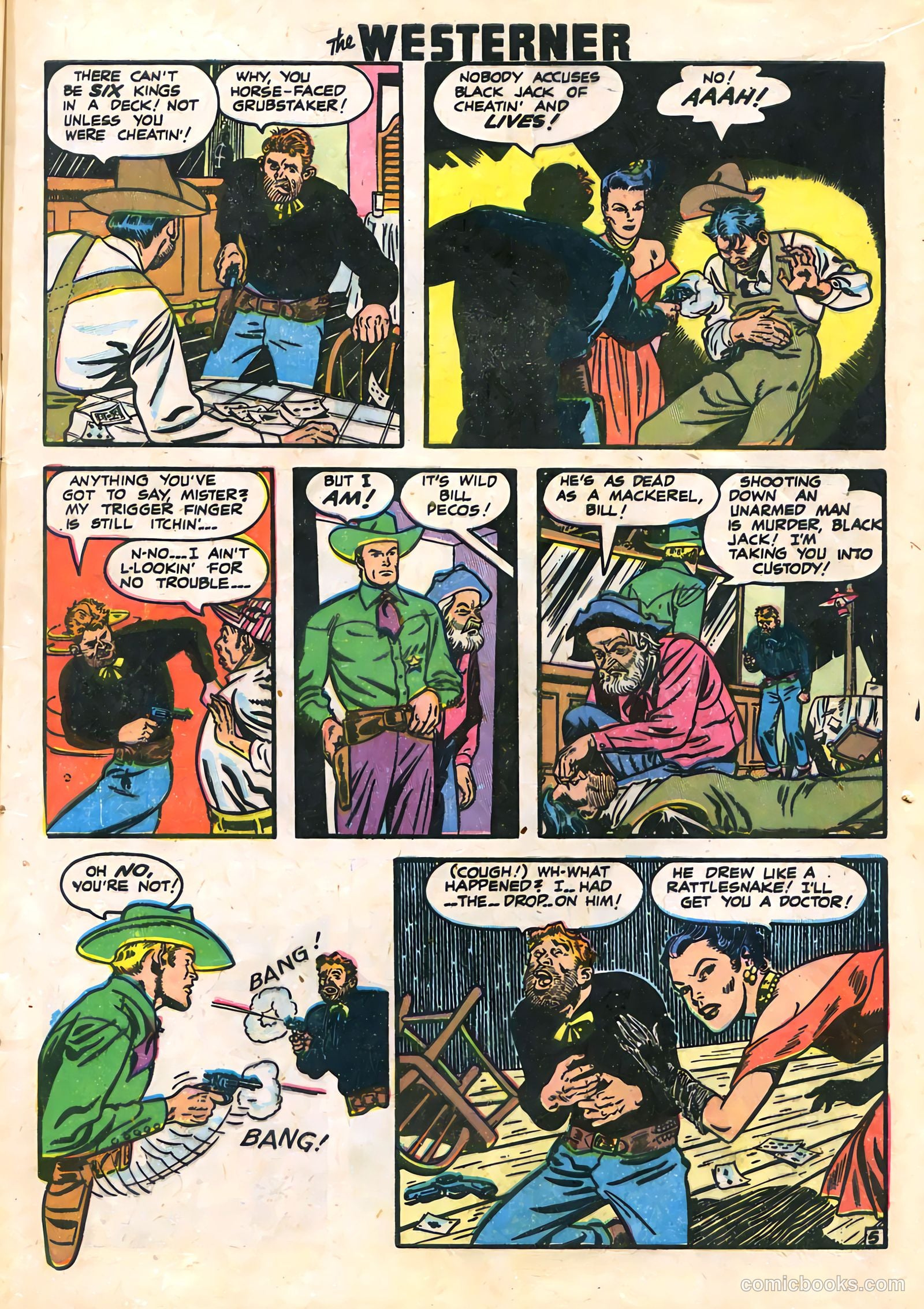 The Westerner Comics #16 (1950) — page 7 of 46