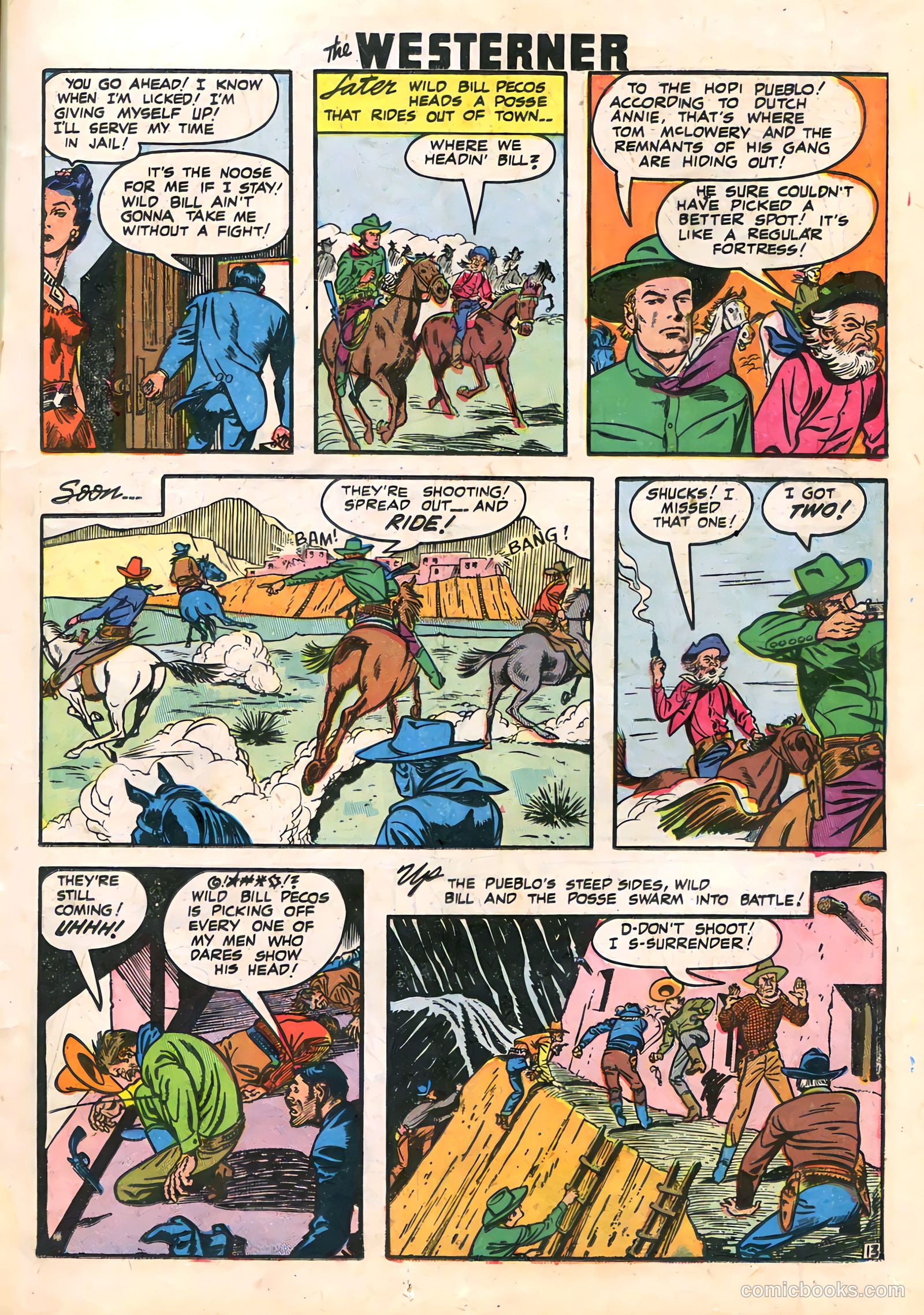 The Westerner Comics #16 (1950) — page 15 of 46