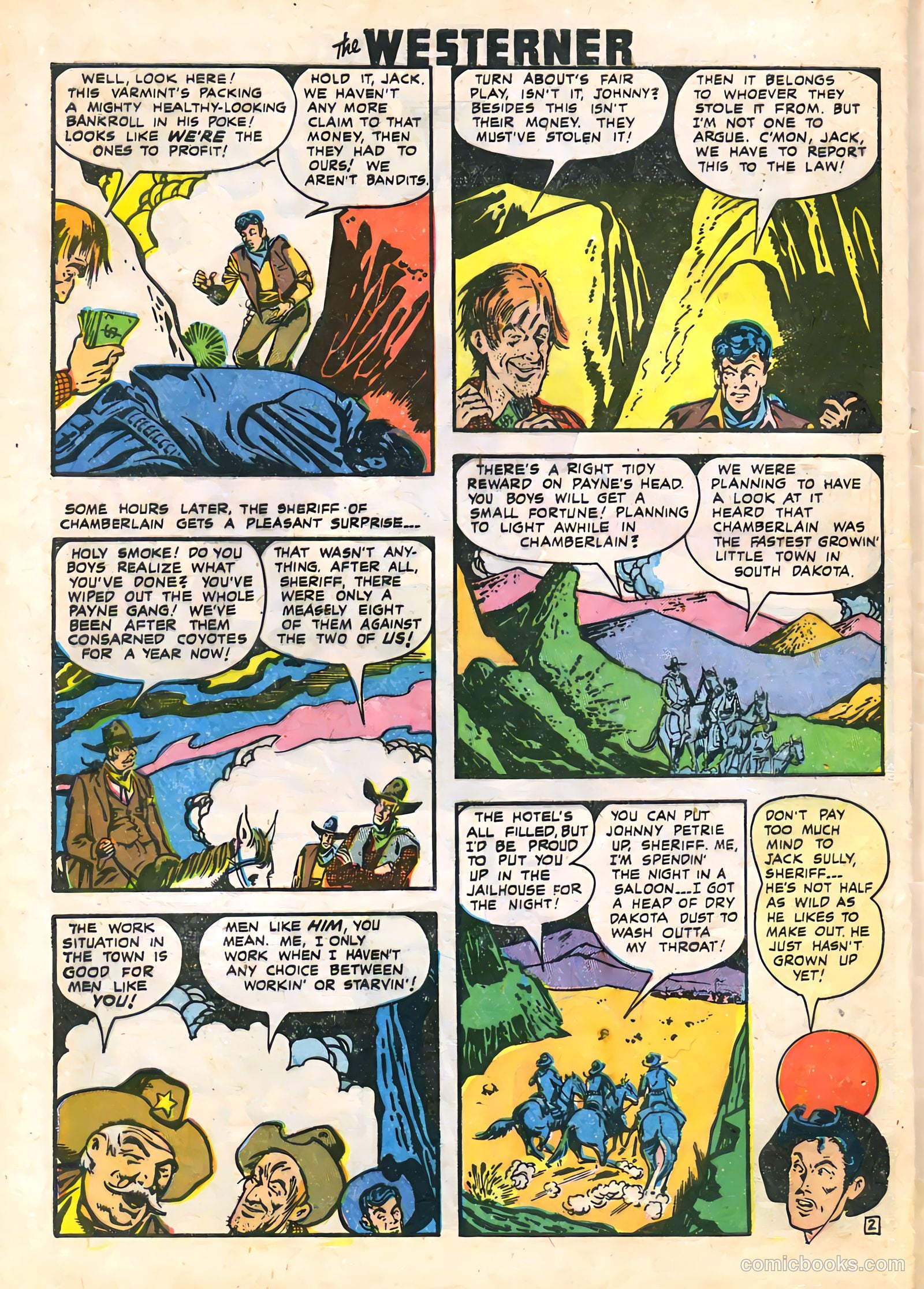 The Westerner Comics #16 (1950) — page 37 of 46
