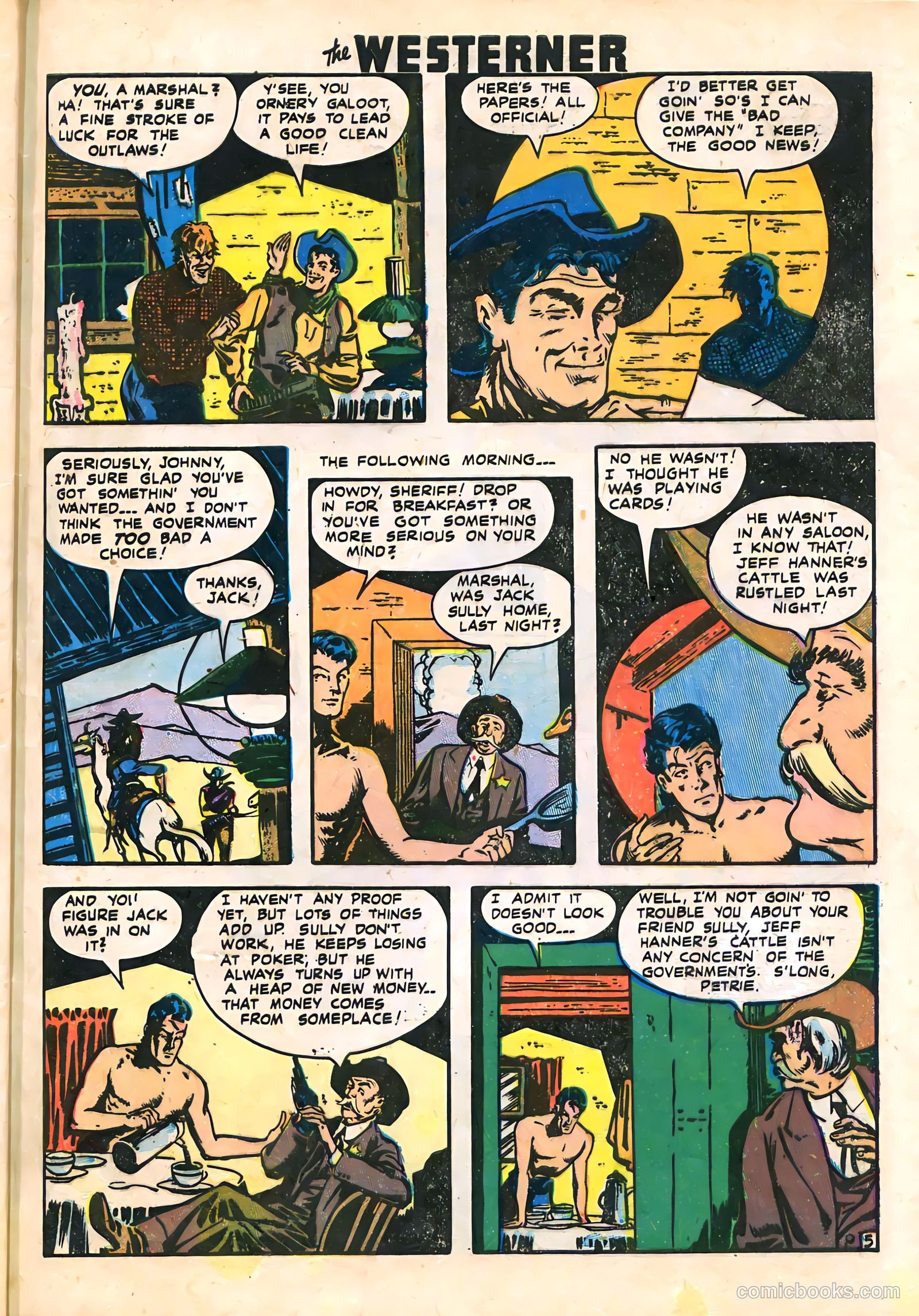 The Westerner Comics #16 (1950) — page 40 of 46