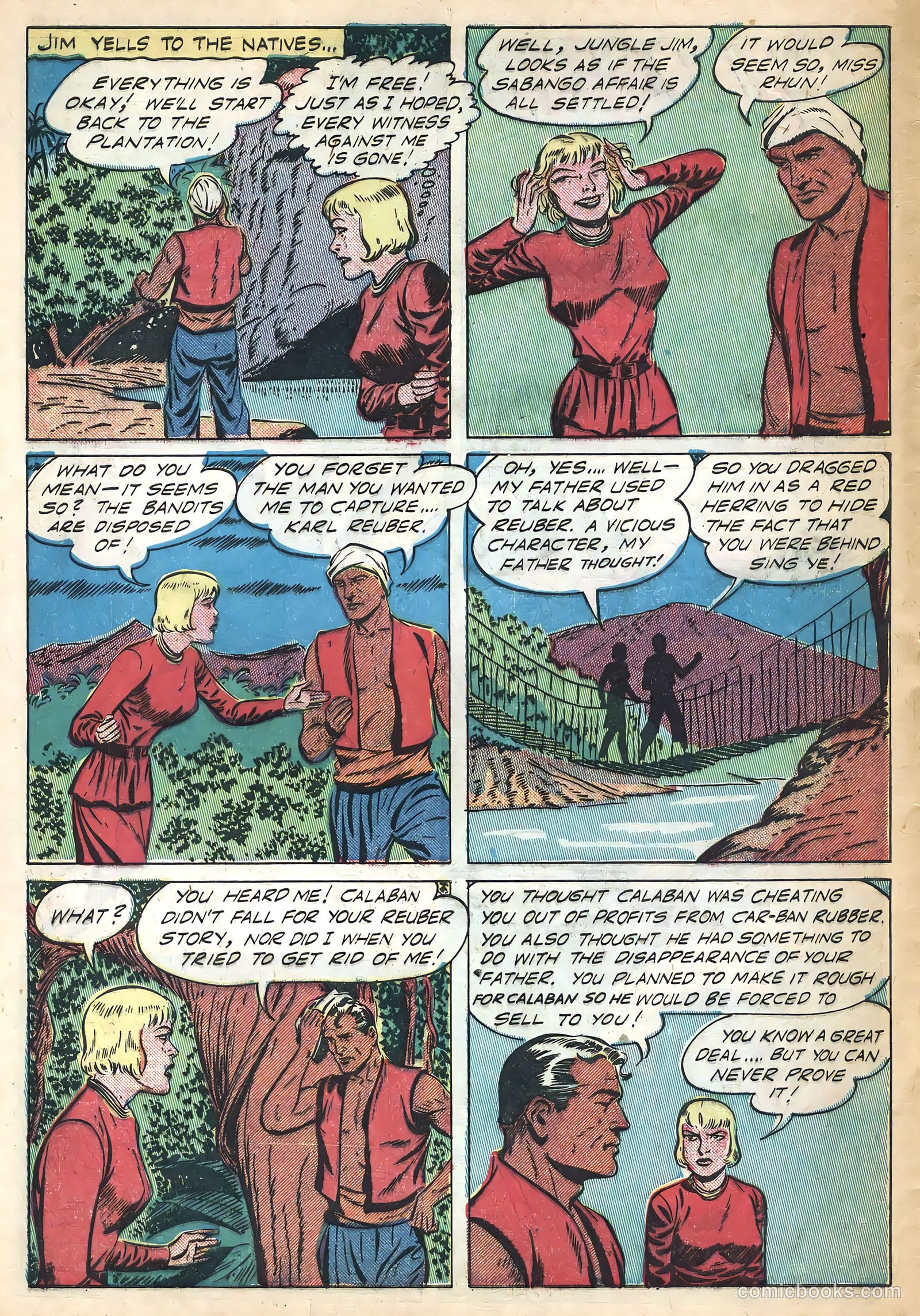 Jungle Jim #12 (1949) — page 28 of 36