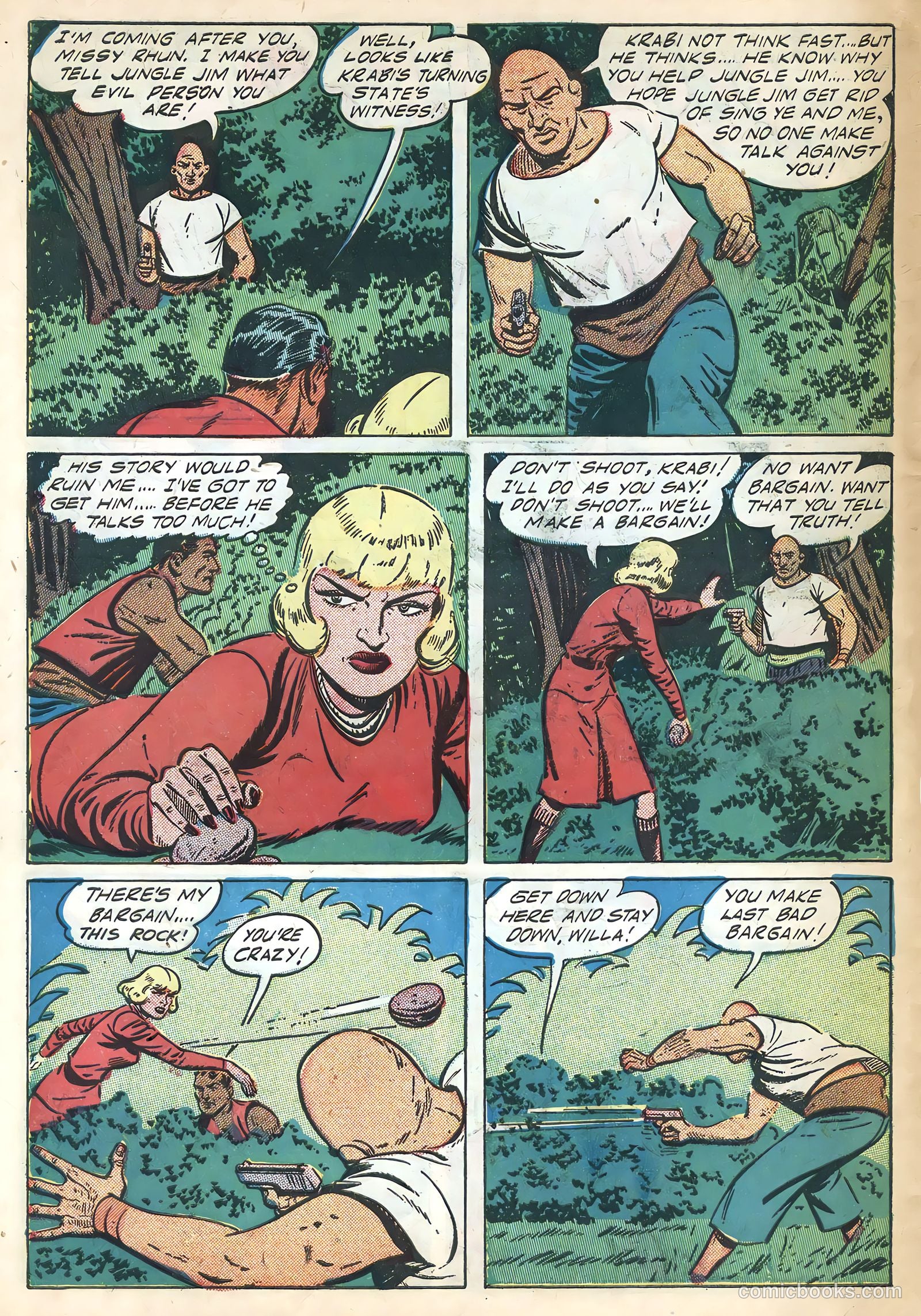 Jungle Jim #12 (1949) — page 30 of 36