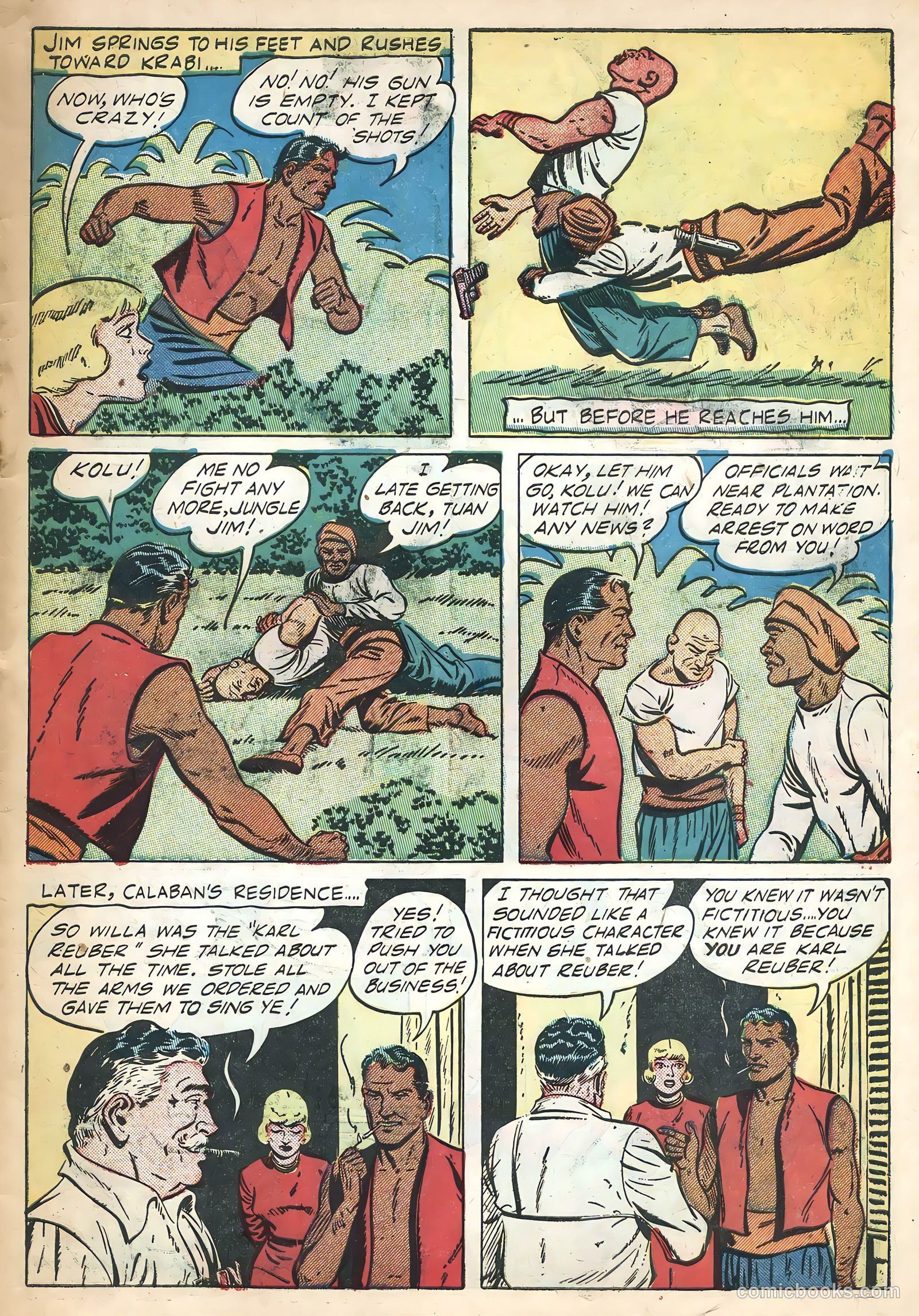 Jungle Jim #12 (1949) — page 31 of 36