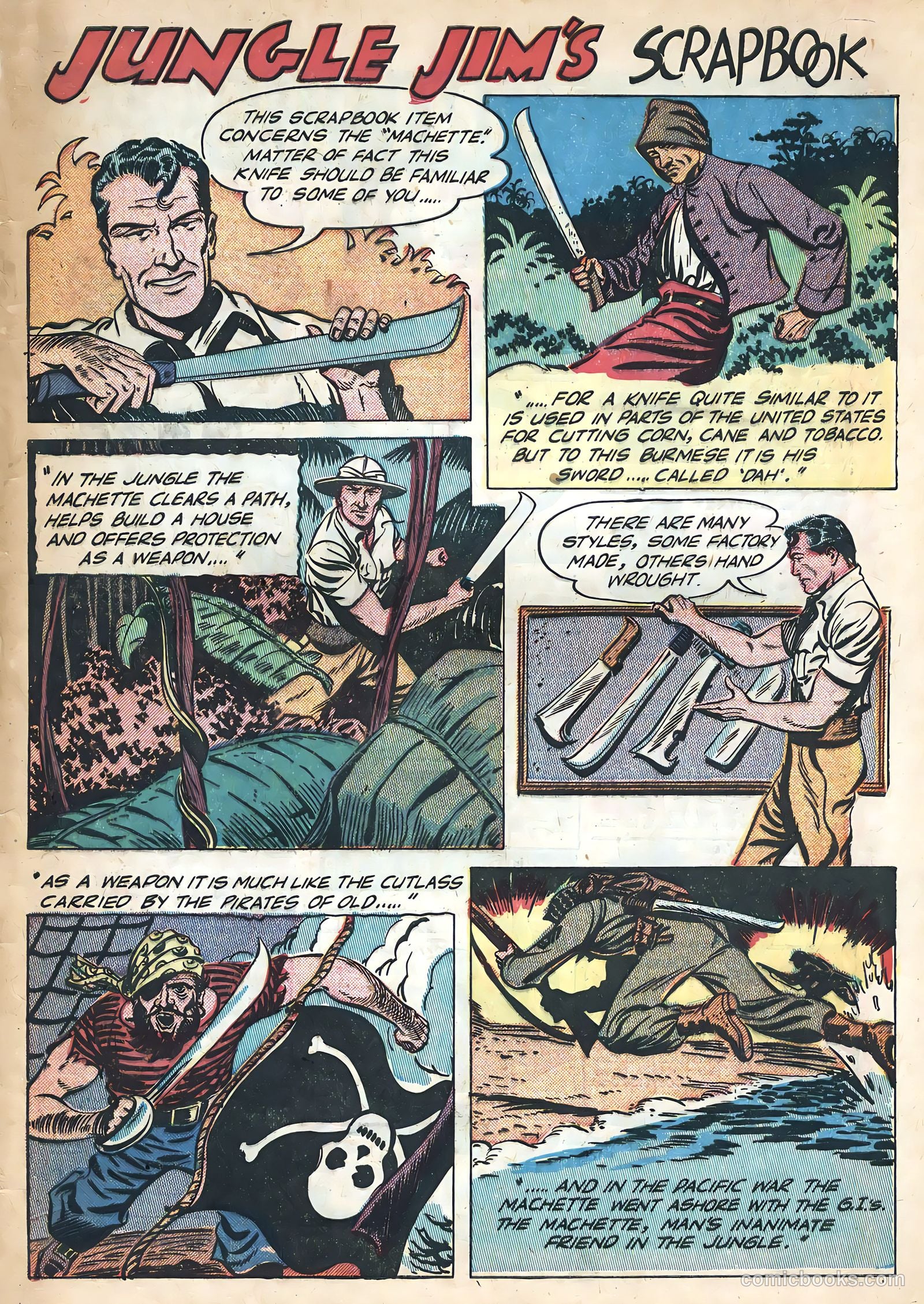 Jungle Jim #12 (1949) — page 33 of 36