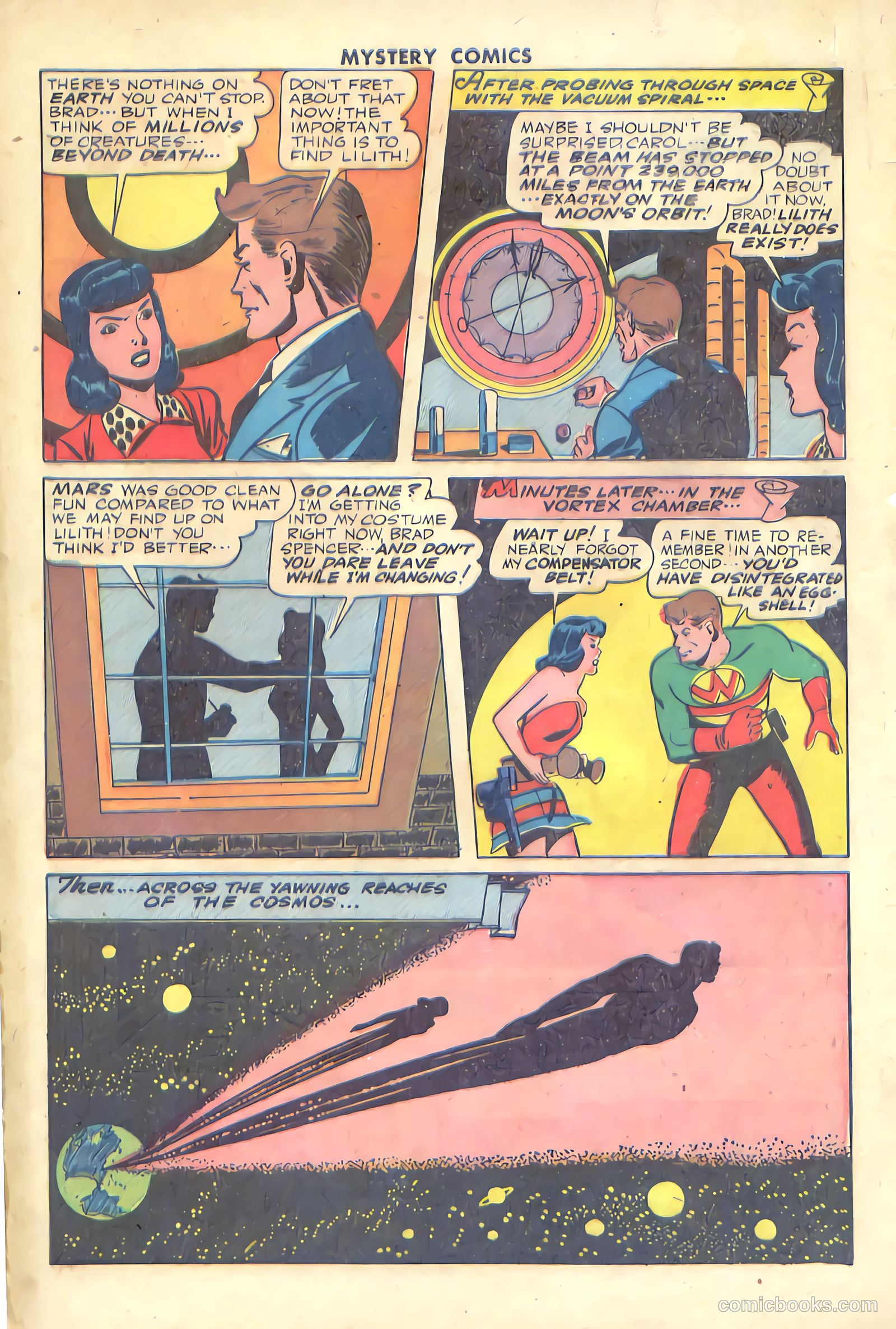 Mystery Comics #1 (1944) — page 4 of 52
