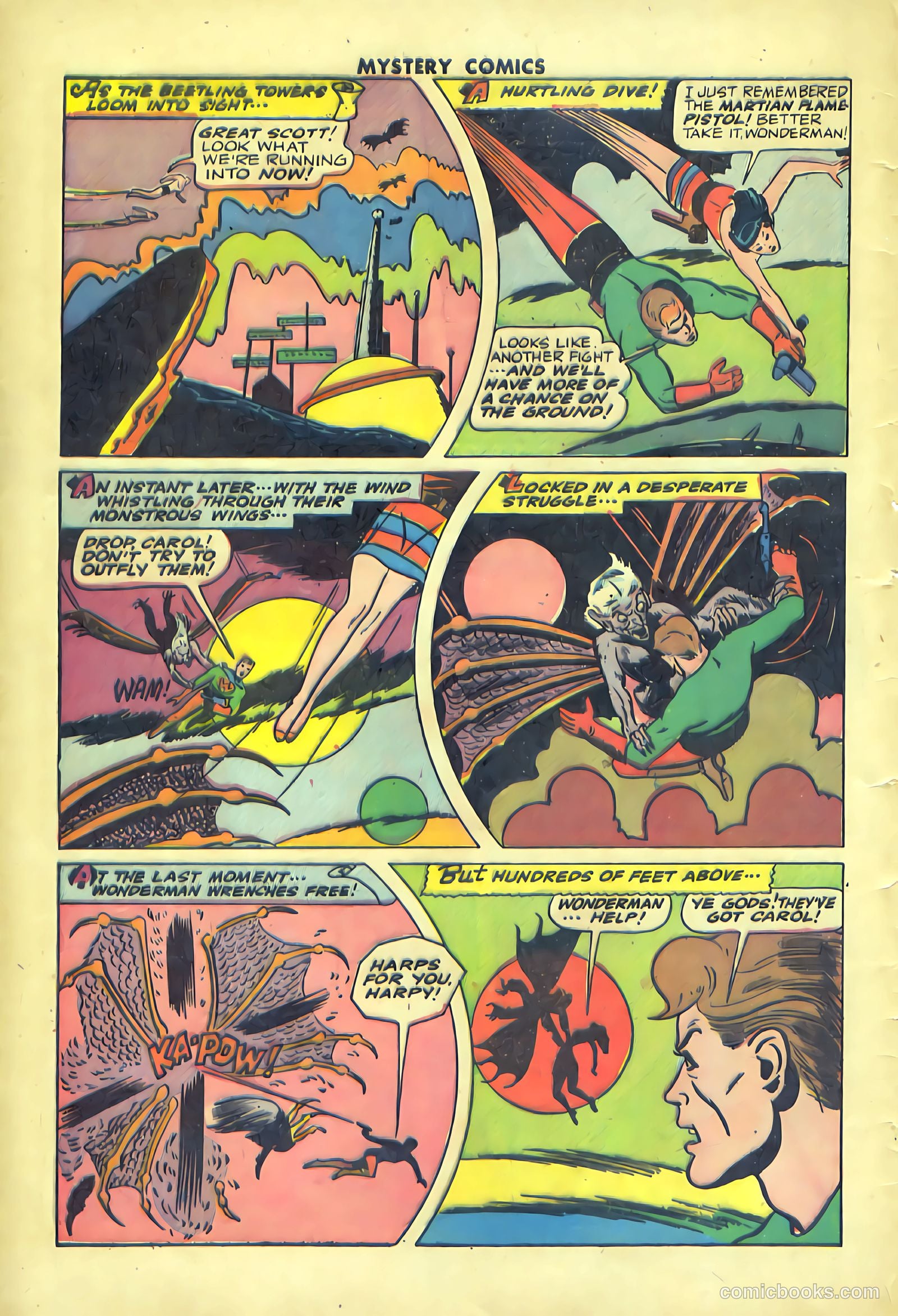 Mystery Comics #1 (1944) — page 8 of 52