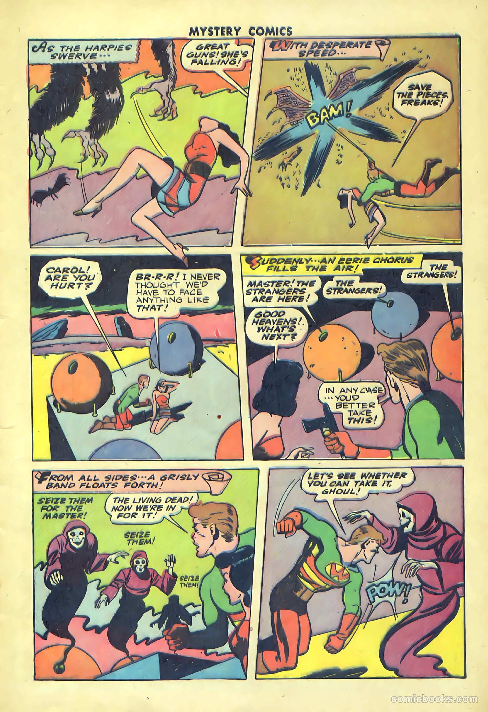 Mystery Comics #1 (1944) — page 9 of 52