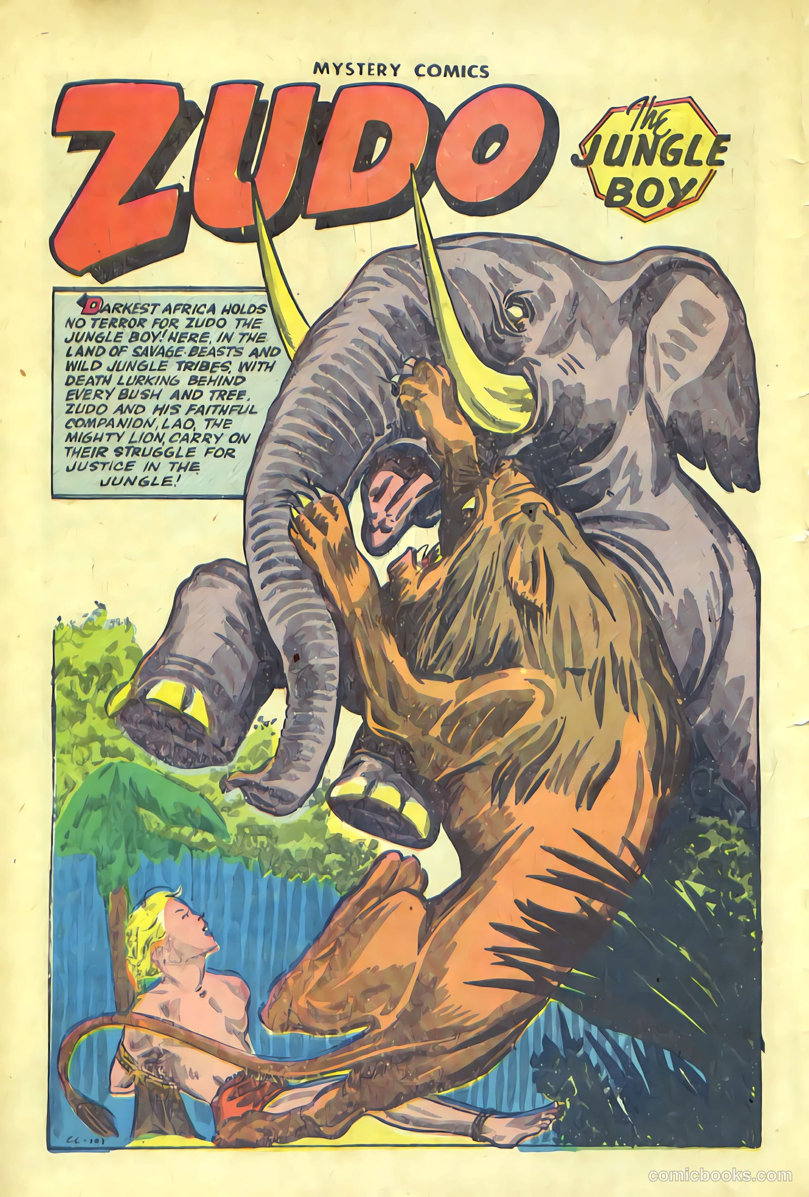 Mystery Comics #1 (1944) — page 12 of 52
