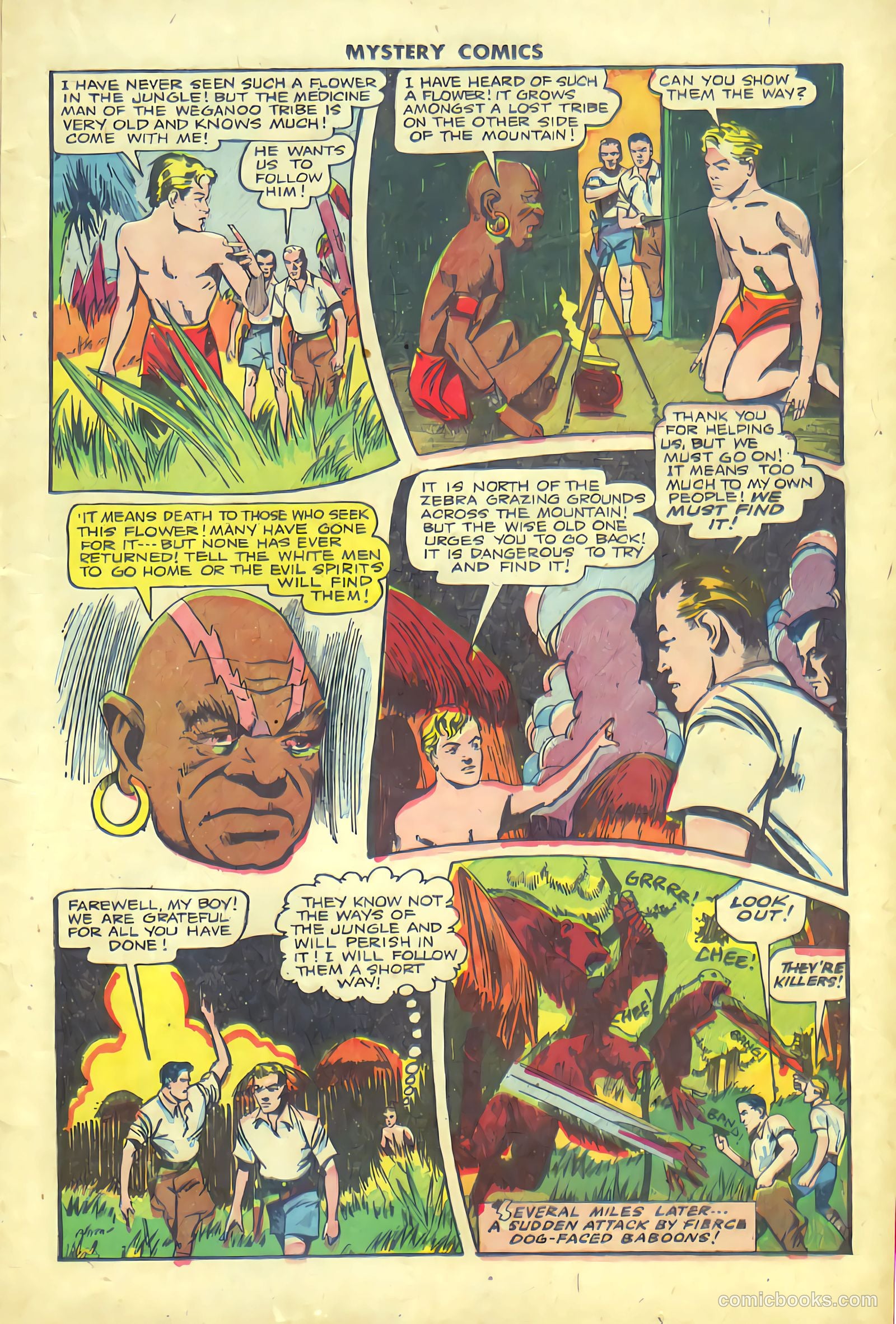 Mystery Comics #1 (1944) — page 15 of 52