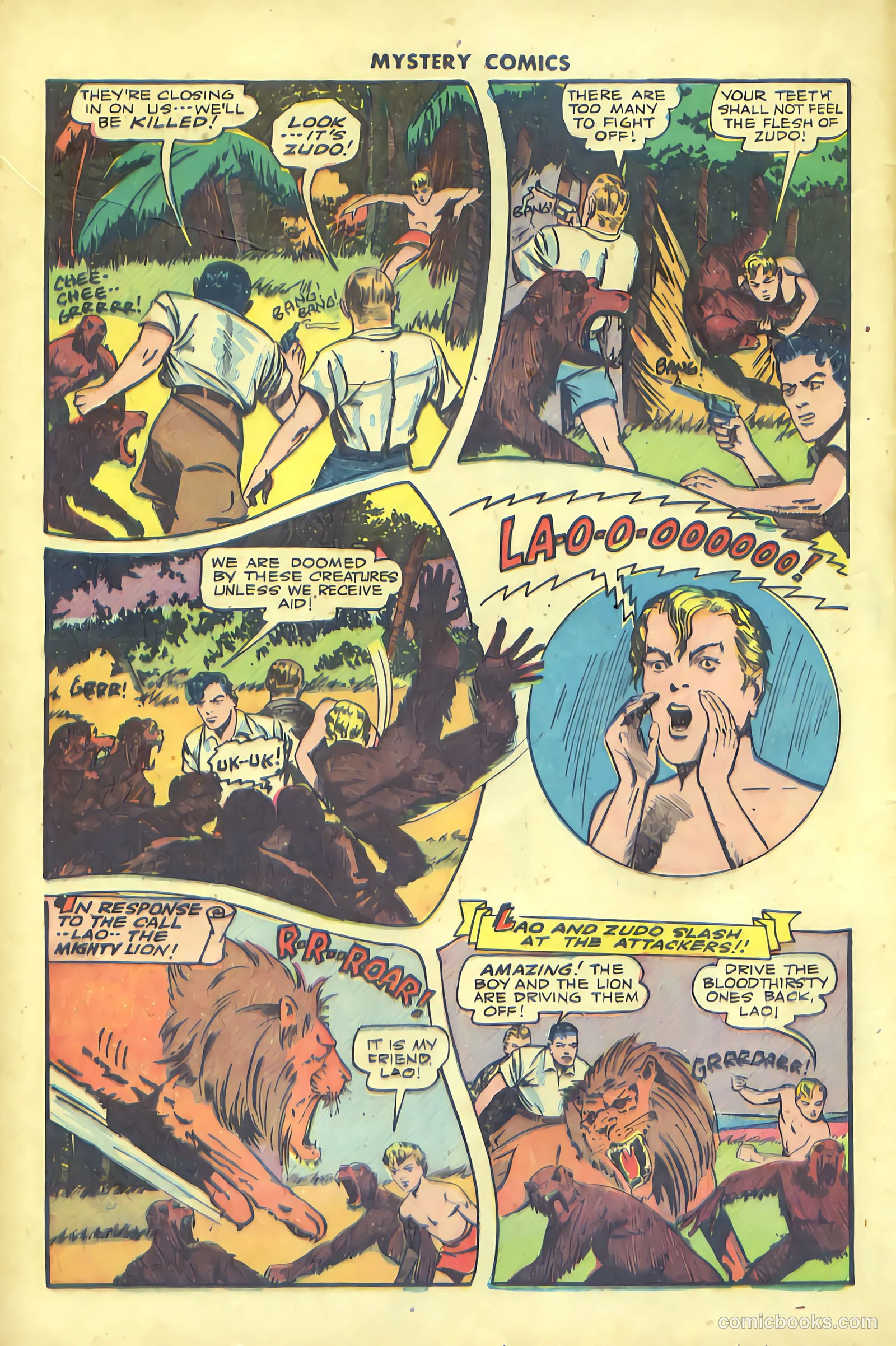 Mystery Comics #1 (1944) — page 16 of 52