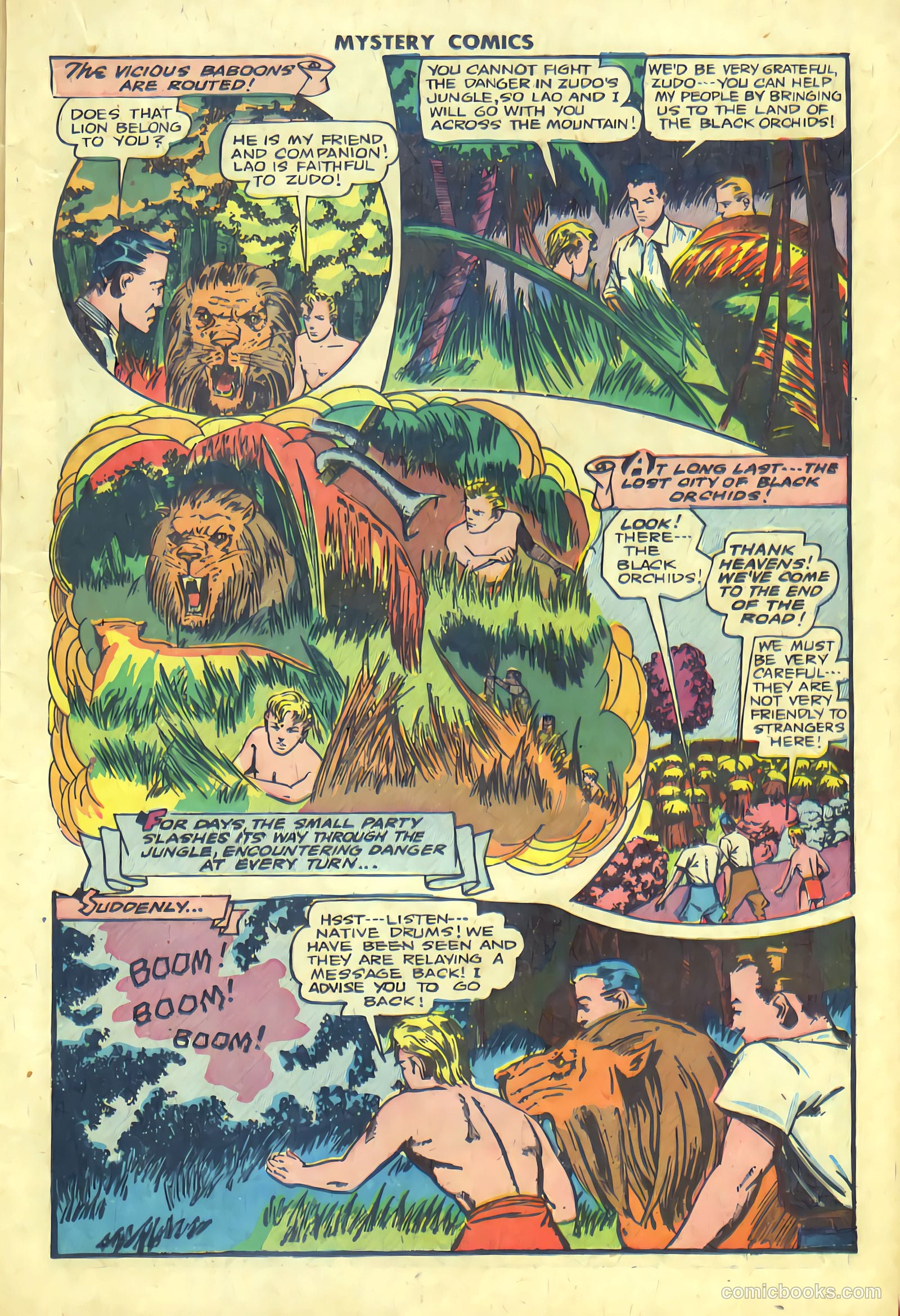 Mystery Comics #1 (1944) — page 17 of 52
