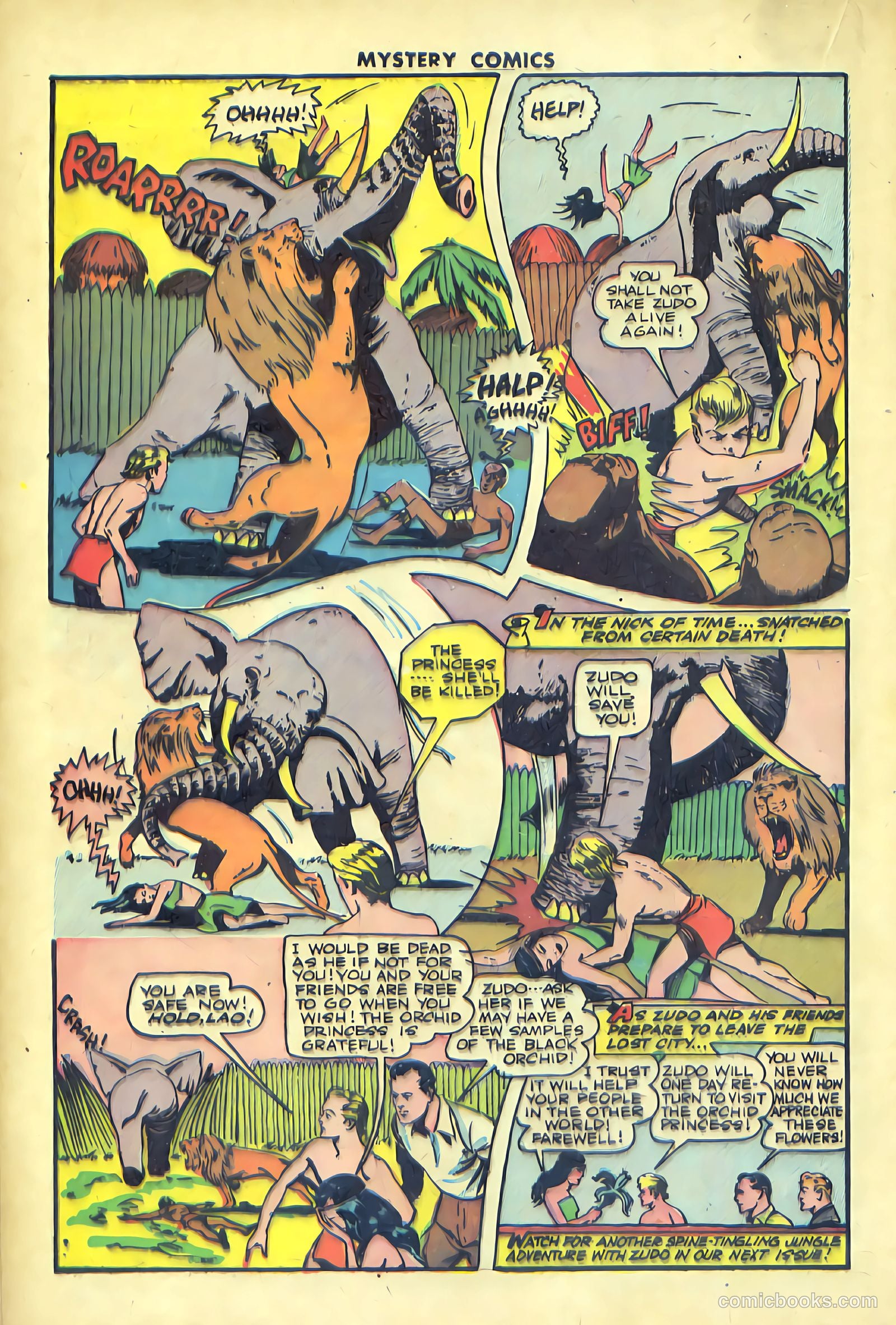 Mystery Comics #1 (1944) — page 20 of 52