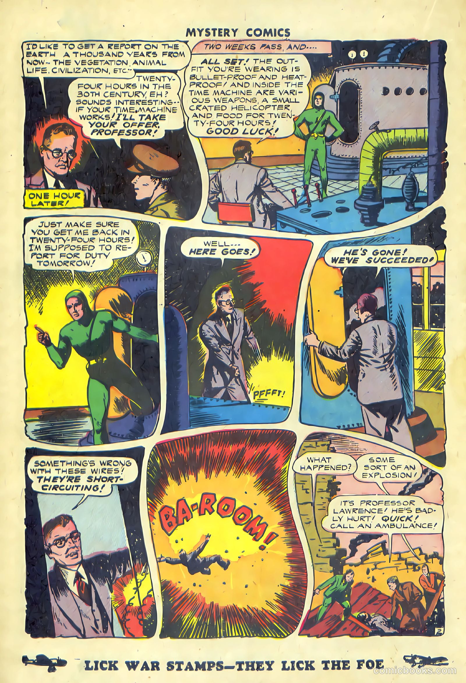 Mystery Comics #1 (1944) — page 22 of 52