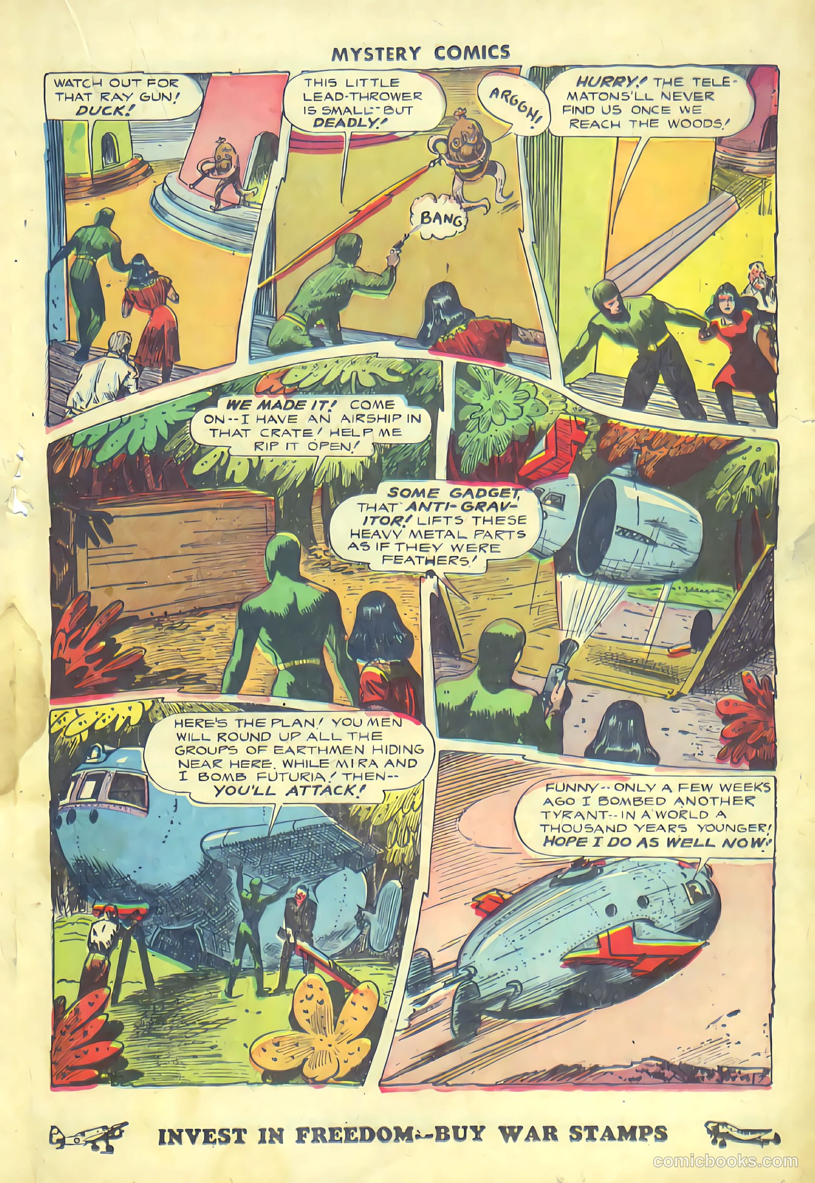 Mystery Comics #1 (1944) — page 27 of 52