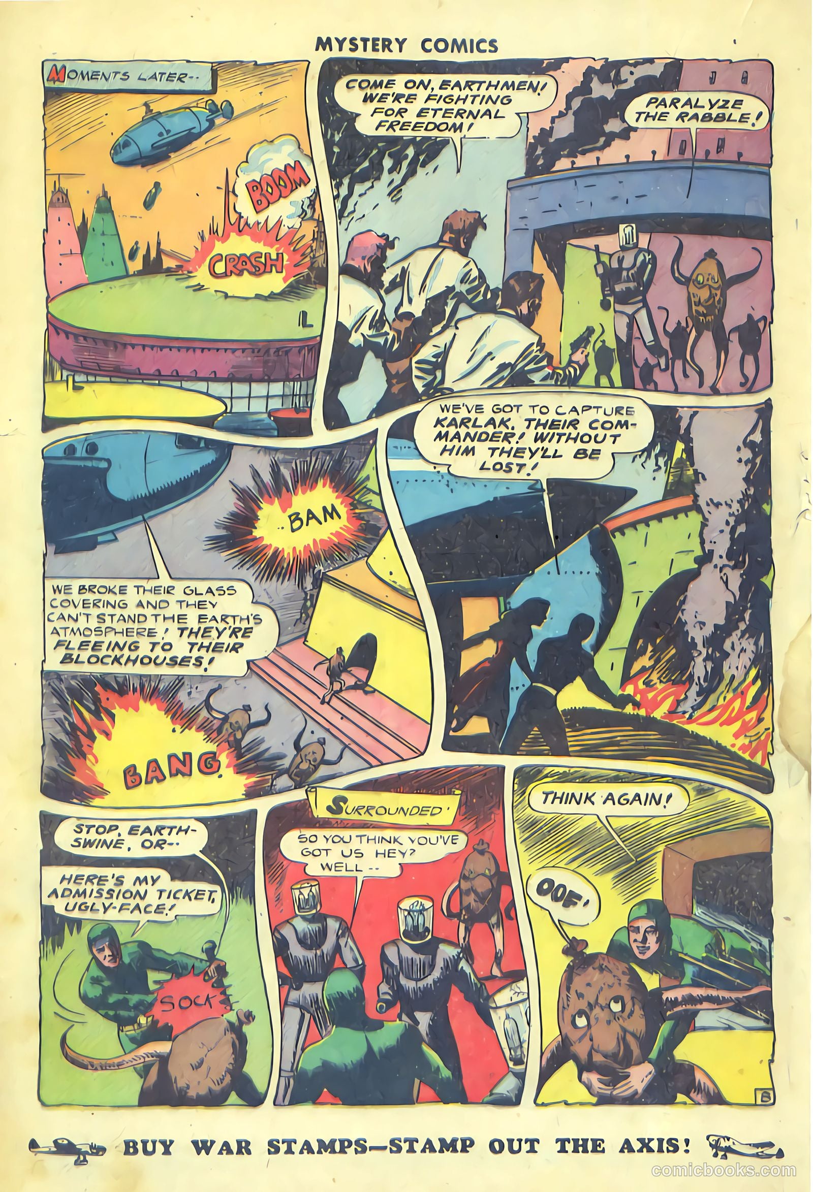 Mystery Comics #1 (1944) — page 28 of 52