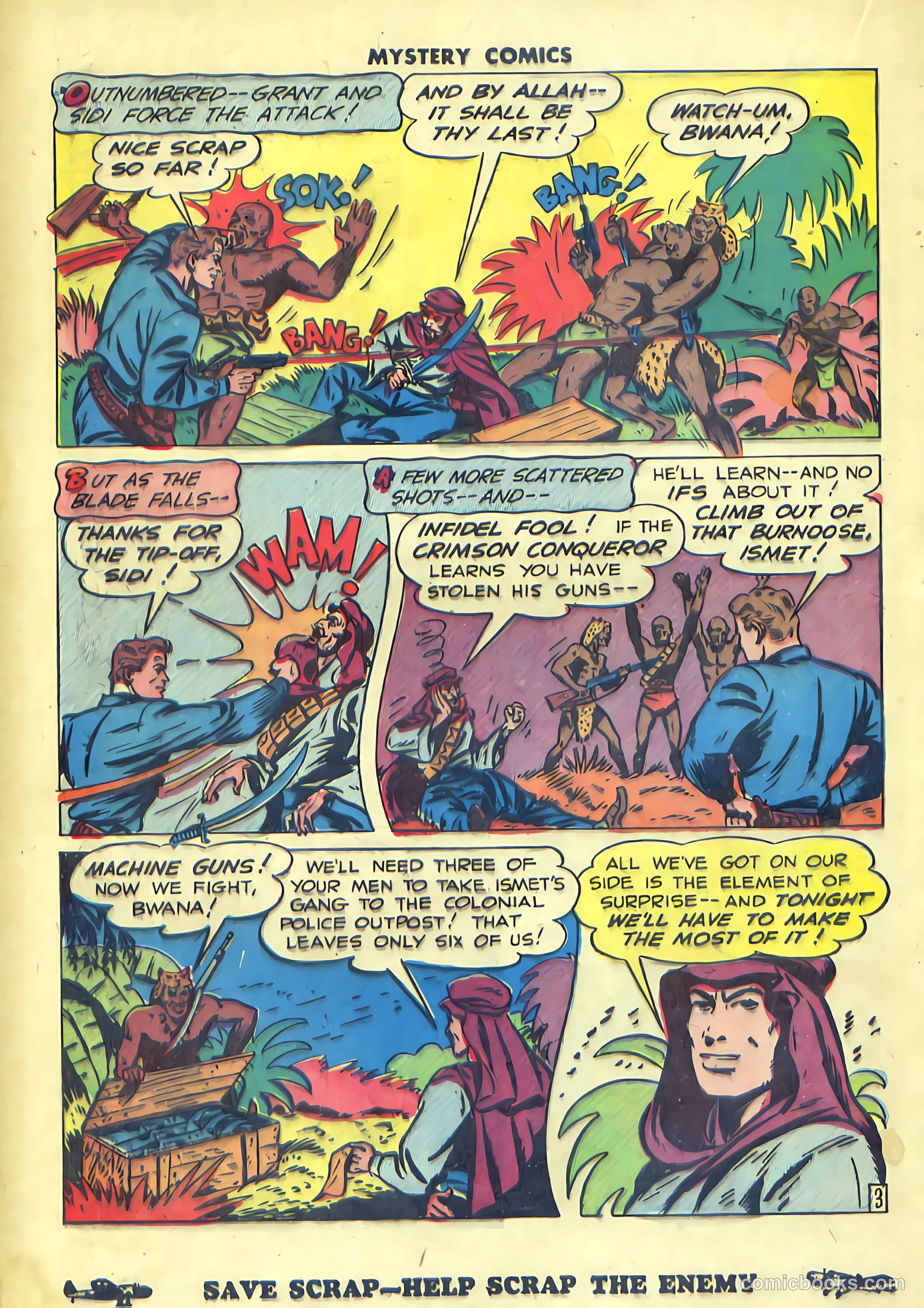 Mystery Comics #1 (1944) — page 32 of 52