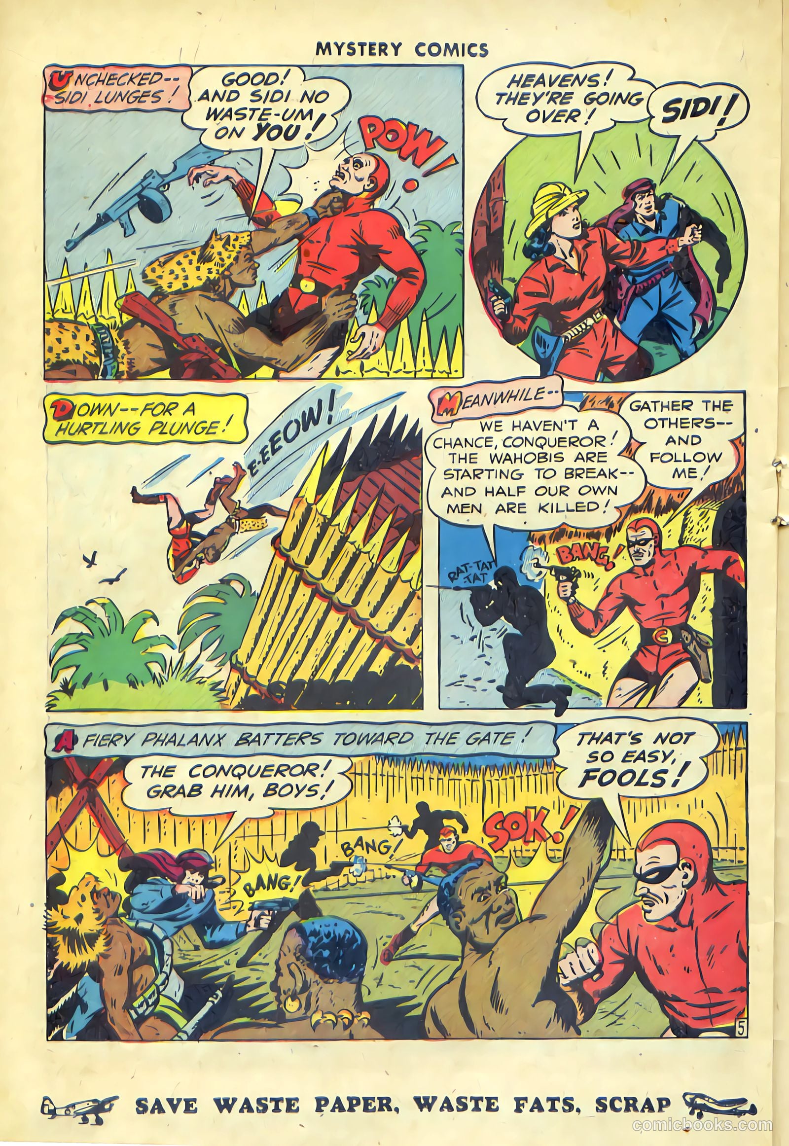 Mystery Comics #1 (1944) — page 34 of 52