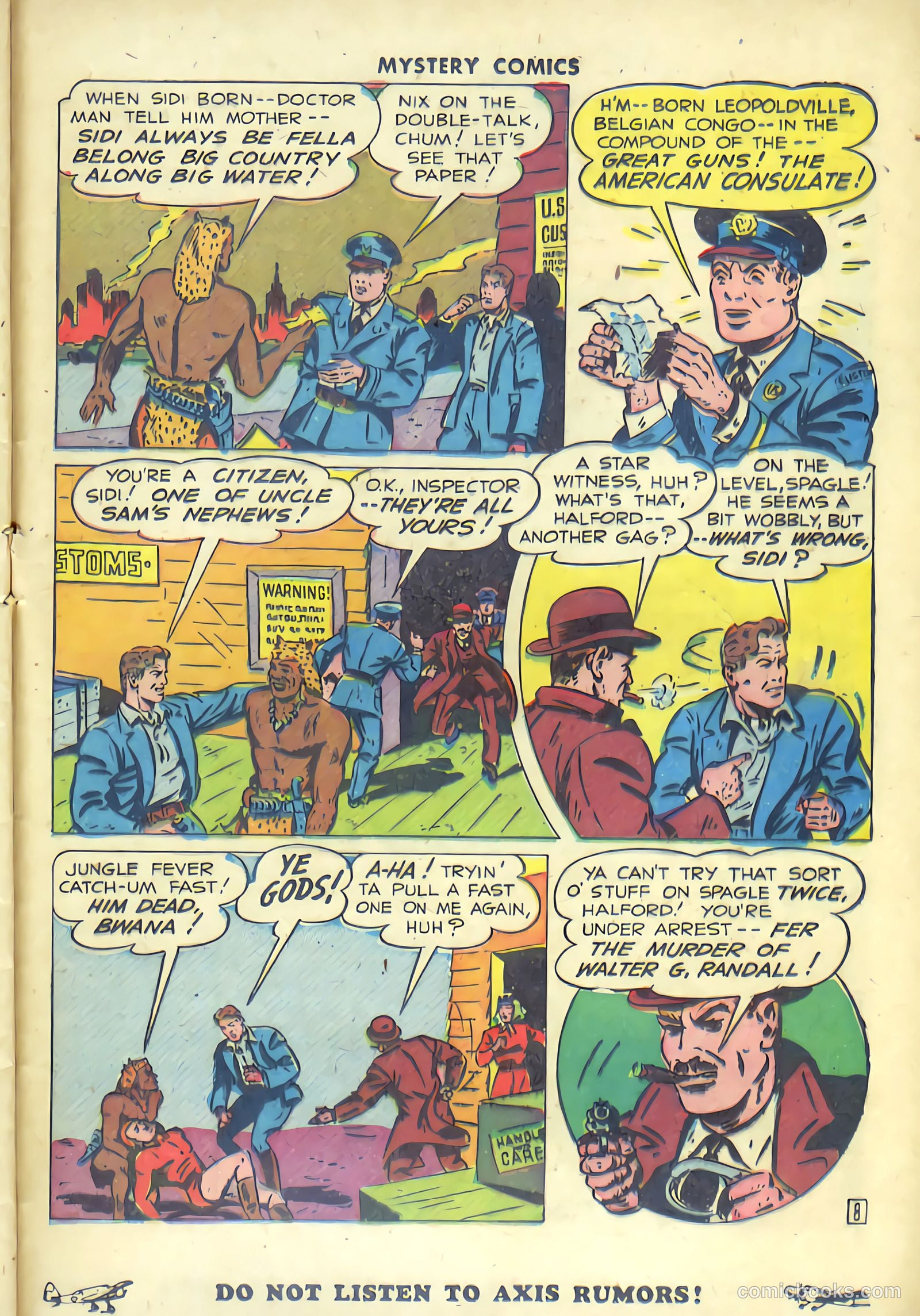 Mystery Comics #1 (1944) — page 37 of 52