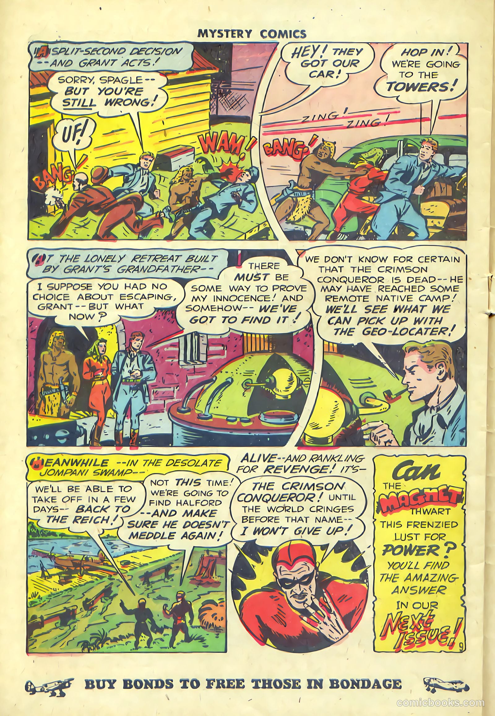 Mystery Comics #1 (1944) — page 38 of 52
