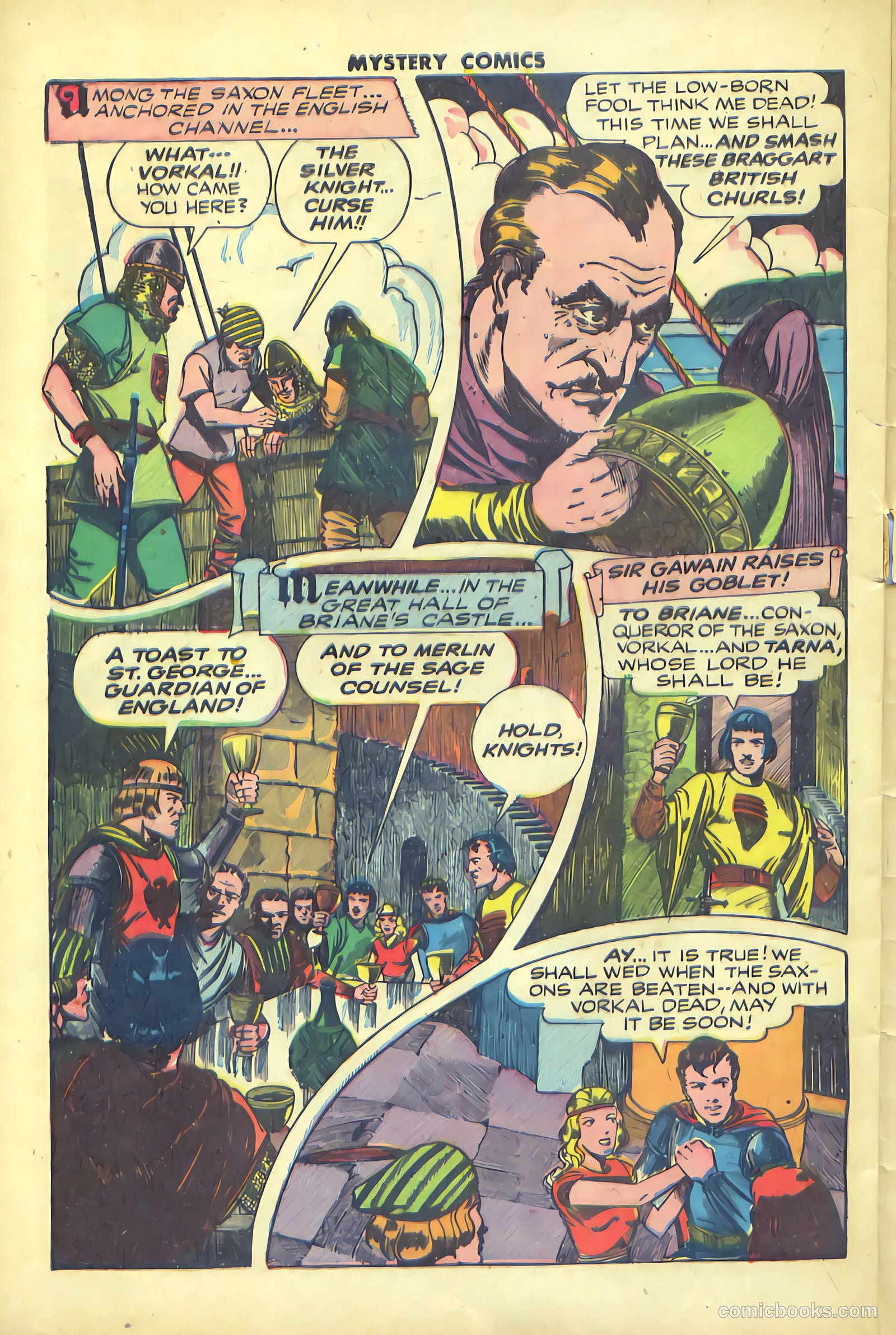 Mystery Comics #1 (1944) — page 40 of 52