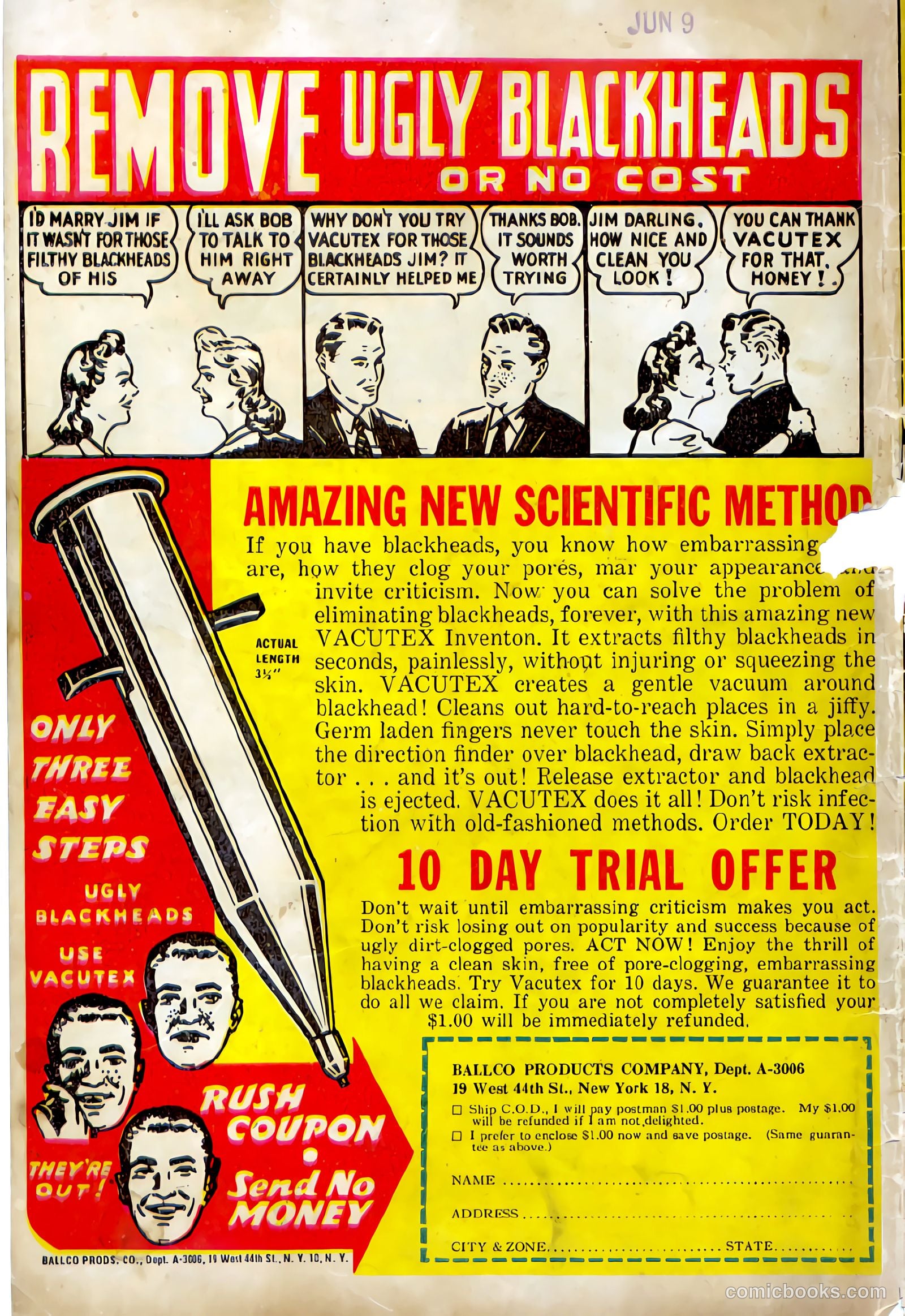 Mystery Comics #1 (1944) — page 52 of 52