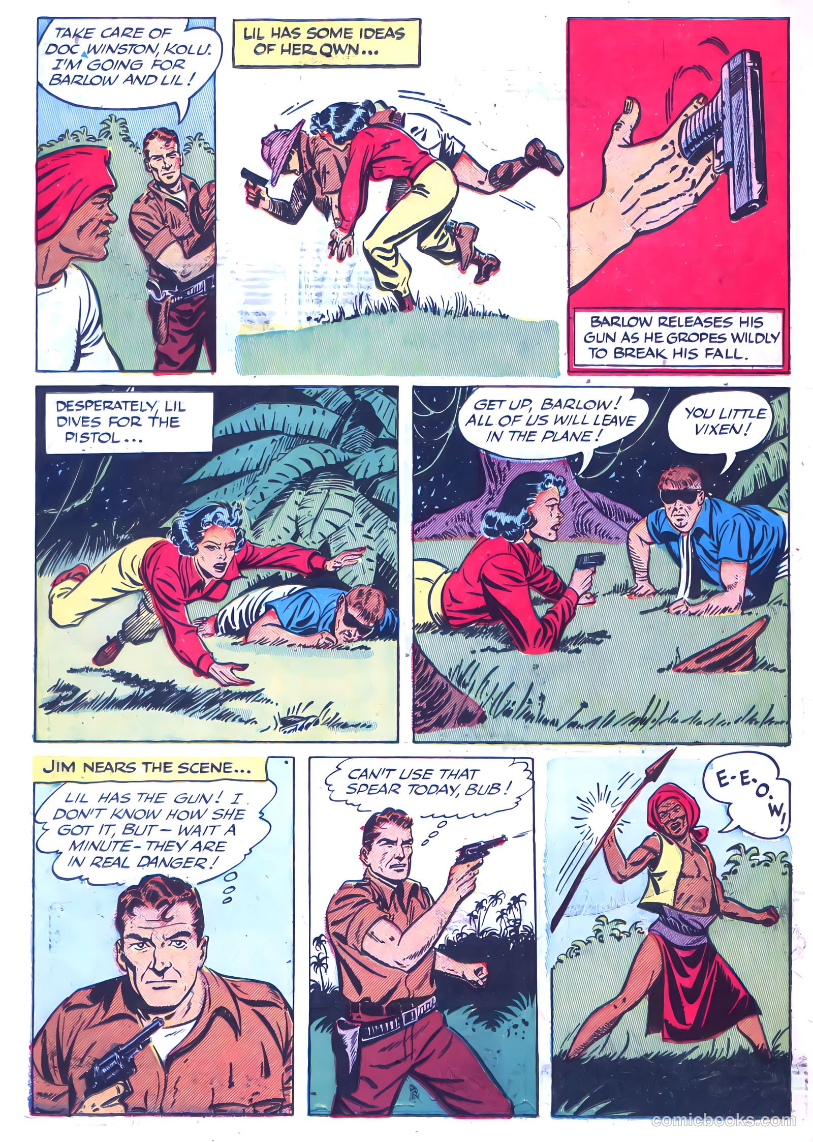 Jungle Jim #14 (1949) — page 14 of 36