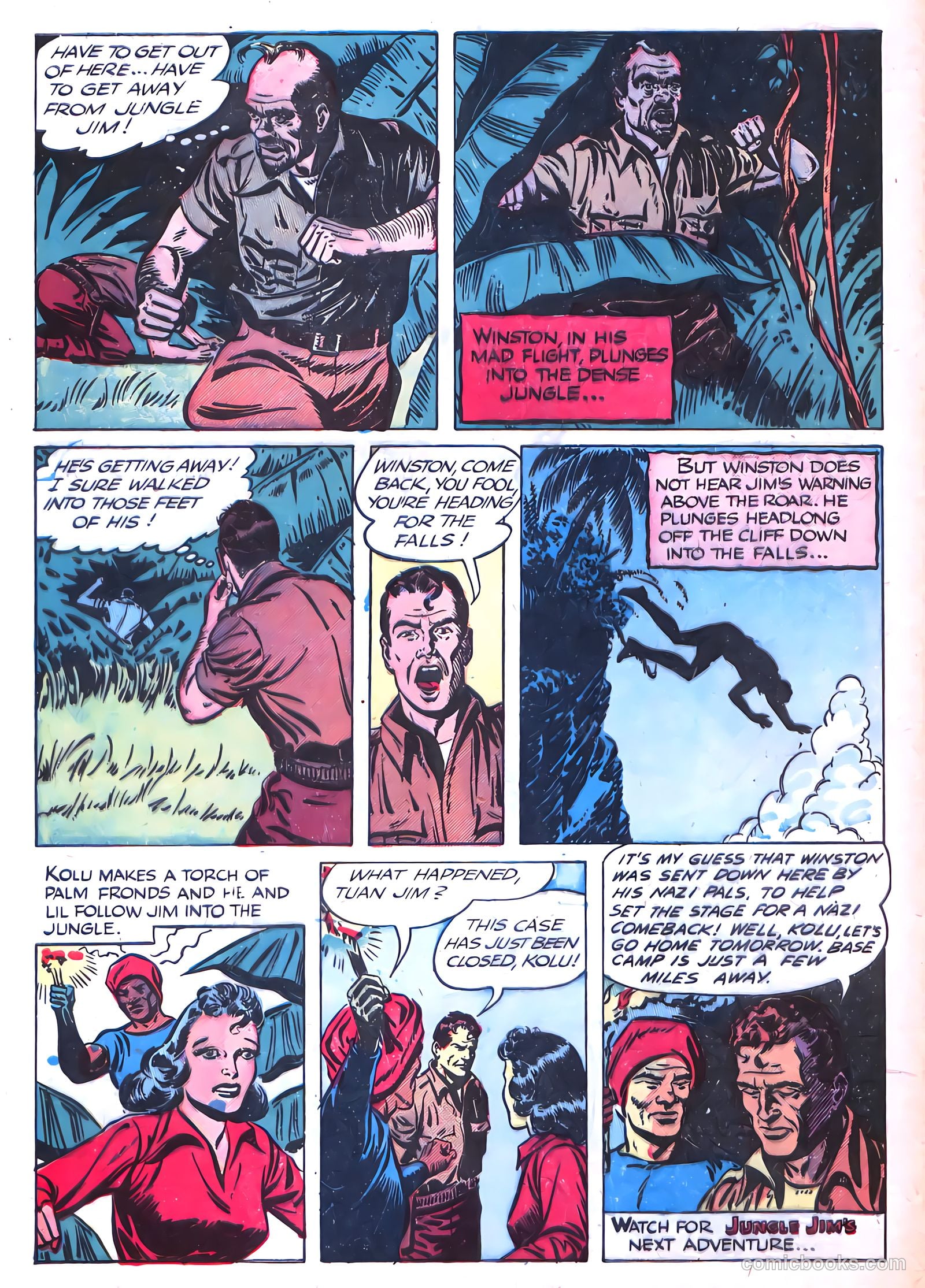Jungle Jim #14 (1949) — page 32 of 36