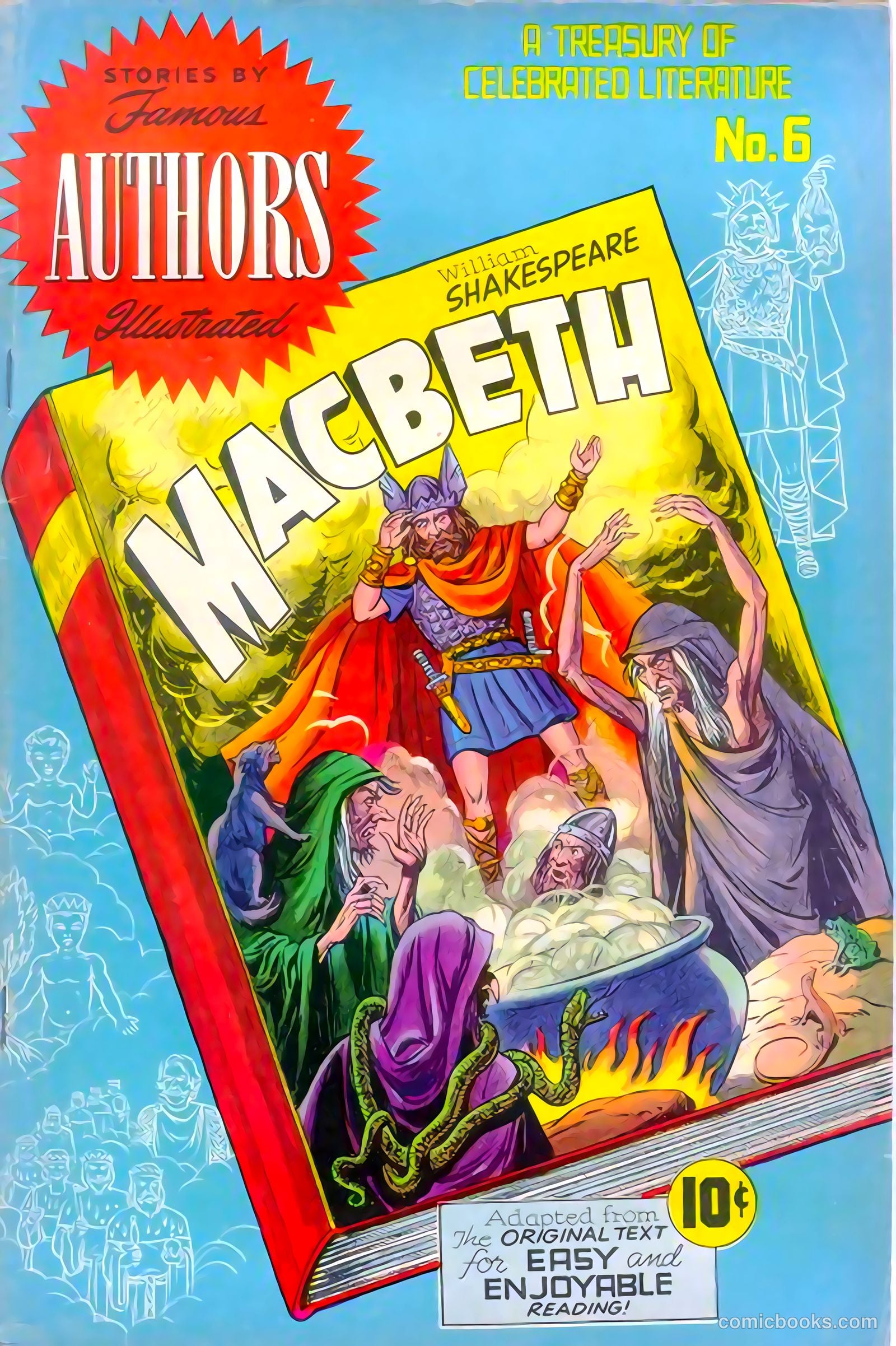 Stories By Famous Authors Illustrated 6 - Macbeth #1