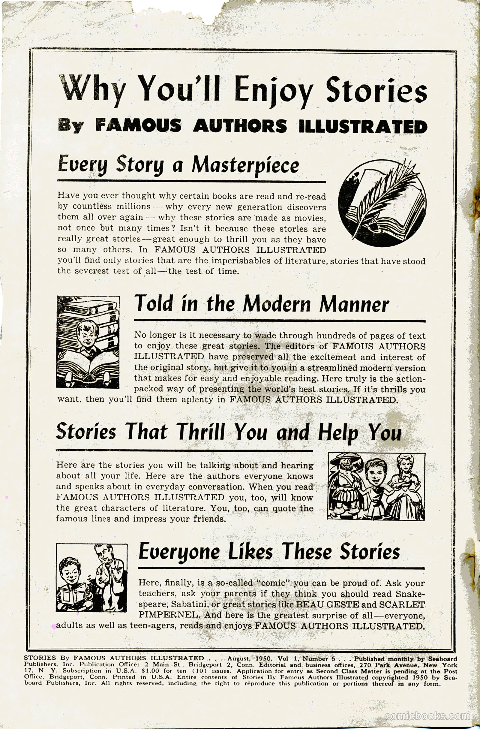 Stories By Famous Authors Illustrated 6 - Macbeth #1 — page 2 of 36