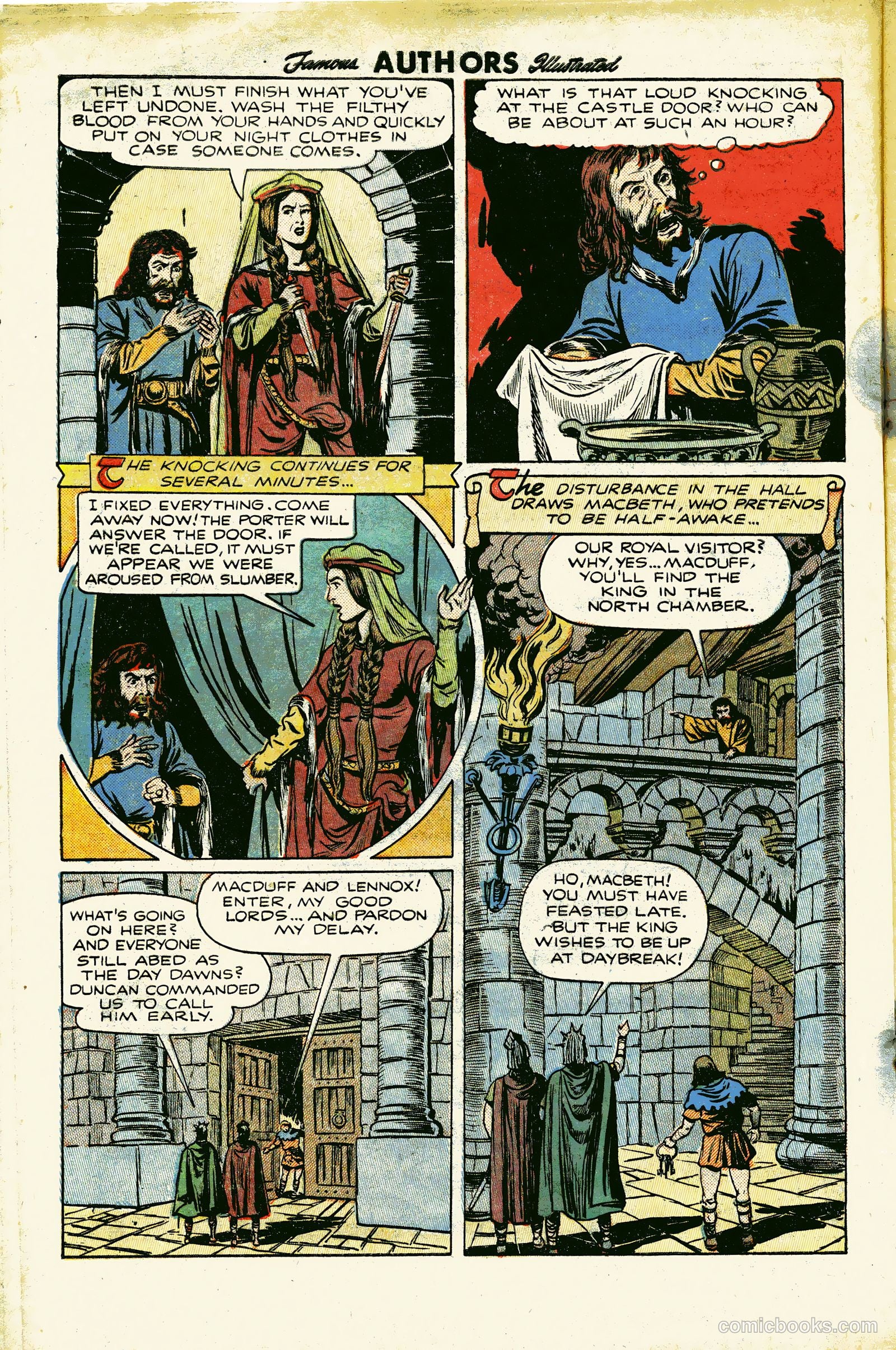 Stories By Famous Authors Illustrated 6 - Macbeth #1 — page 10 of 36