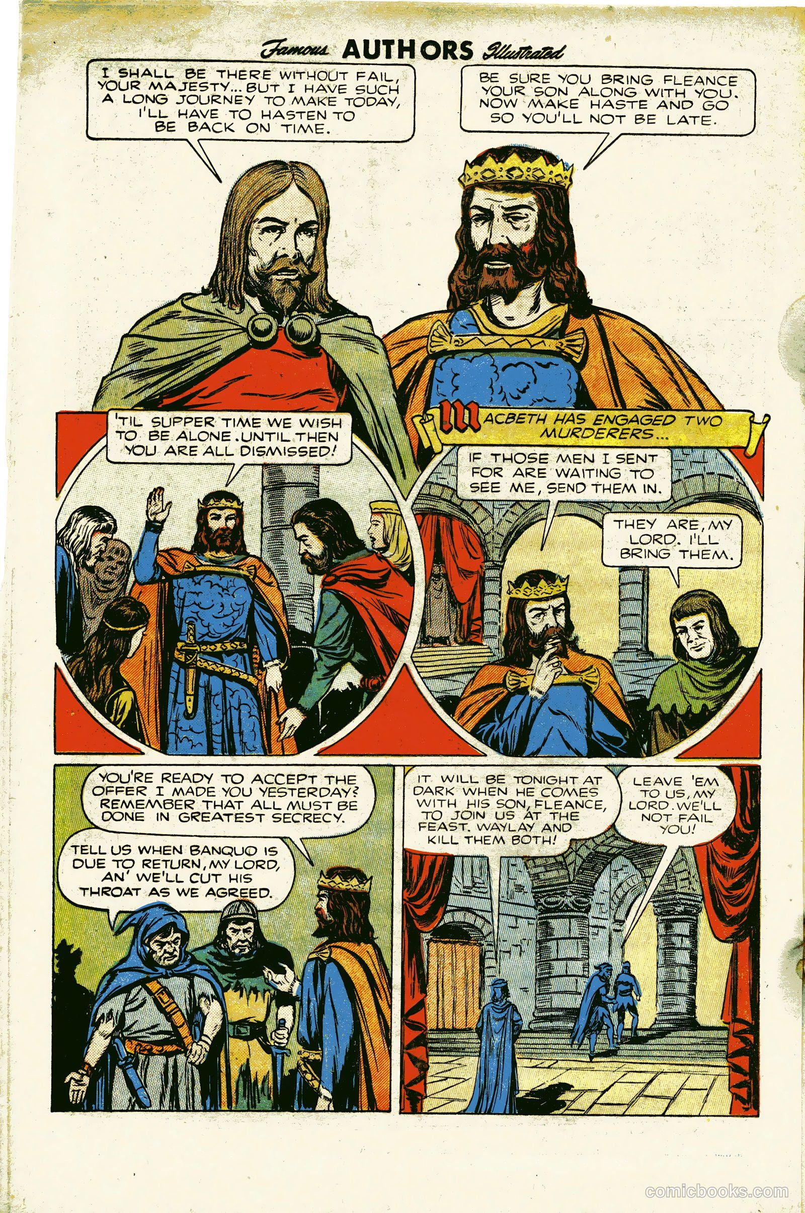 Stories By Famous Authors Illustrated 6 - Macbeth #1 — page 14 of 36