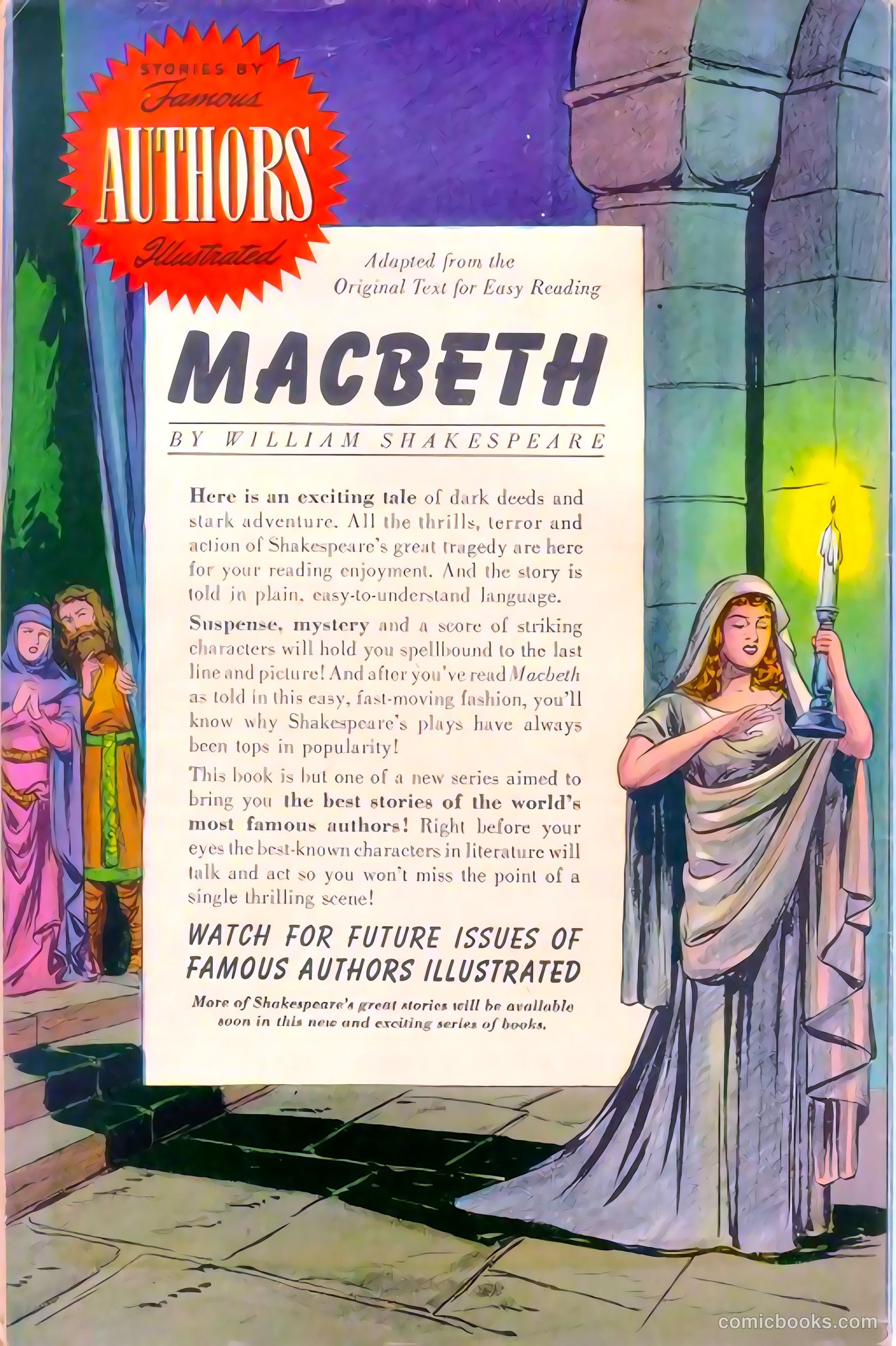 Stories By Famous Authors Illustrated 6 - Macbeth #1 — page 36 of 36