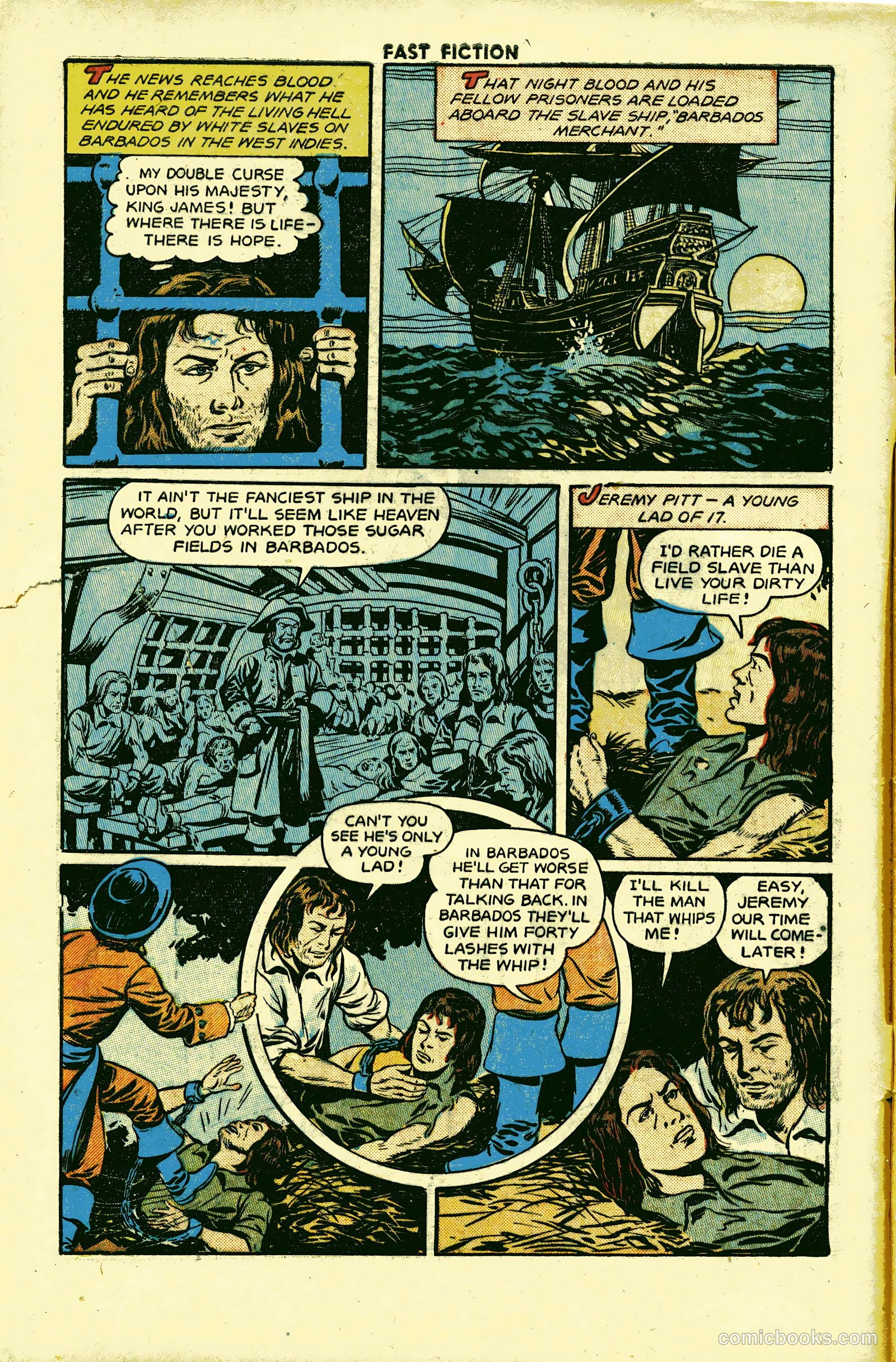 Stories By Famous Authors Illustrated 2 - Captain Blood #1 — page 6 of 52
