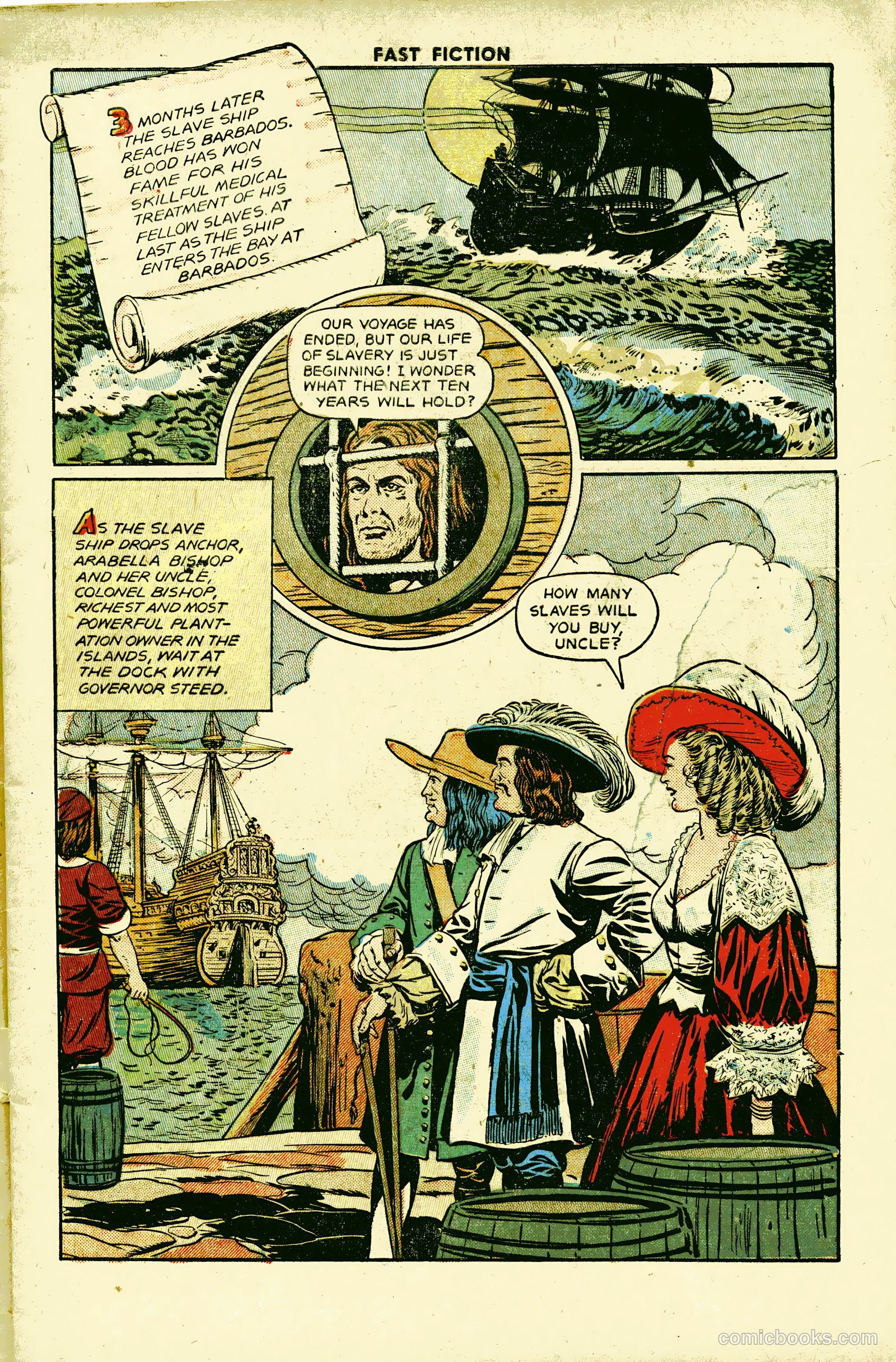 Stories By Famous Authors Illustrated 2 - Captain Blood #1 — page 7 of 52