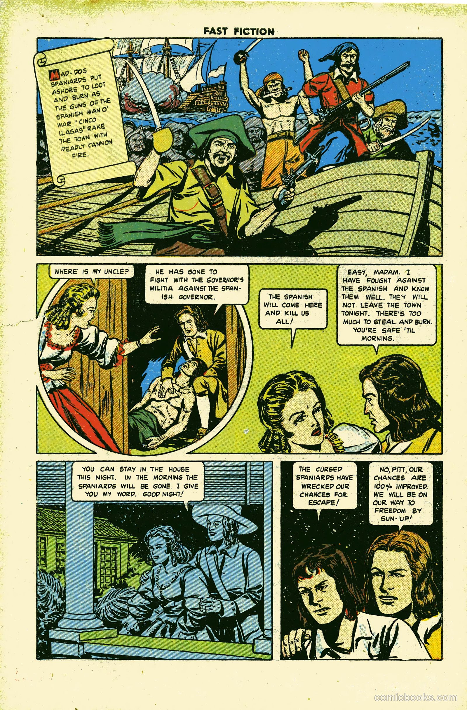 Stories By Famous Authors Illustrated 2 - Captain Blood #1 — page 12 of 52