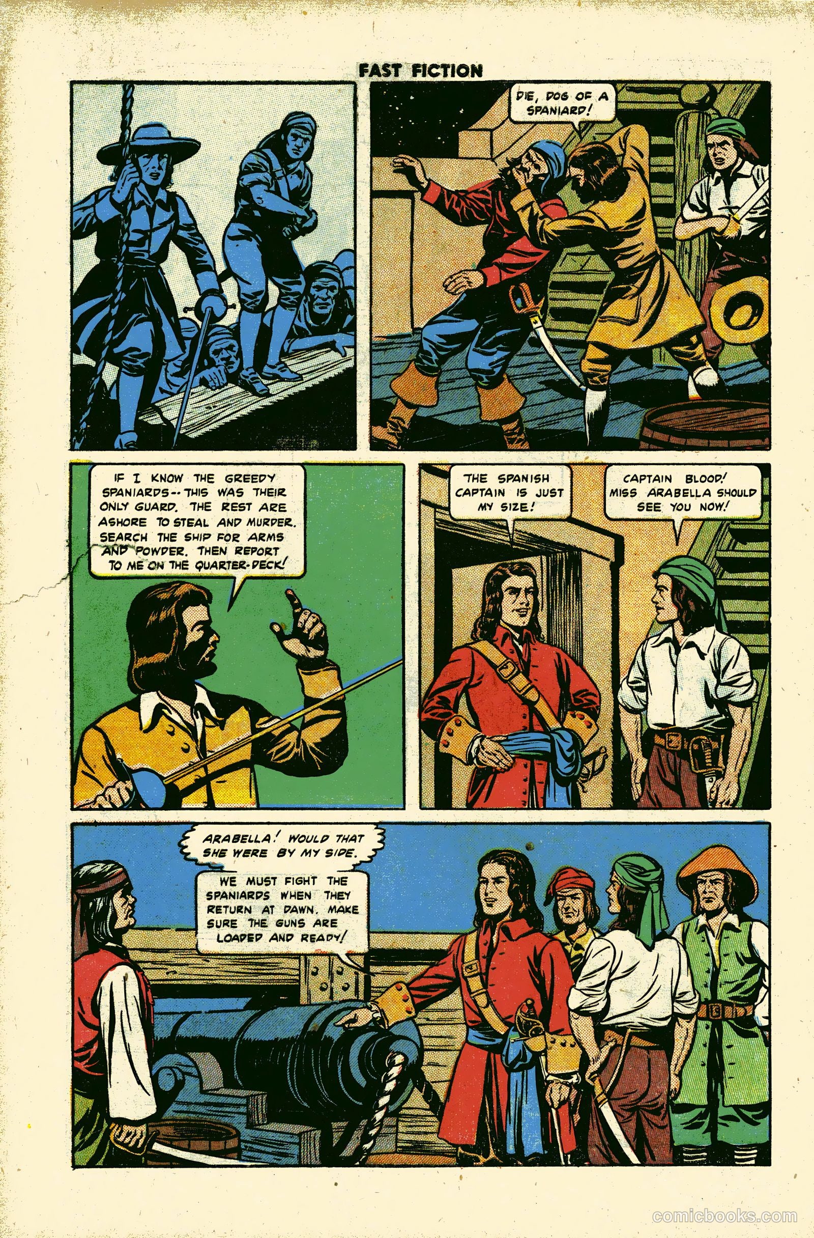 Stories By Famous Authors Illustrated 2 - Captain Blood #1 — page 14 of 52
