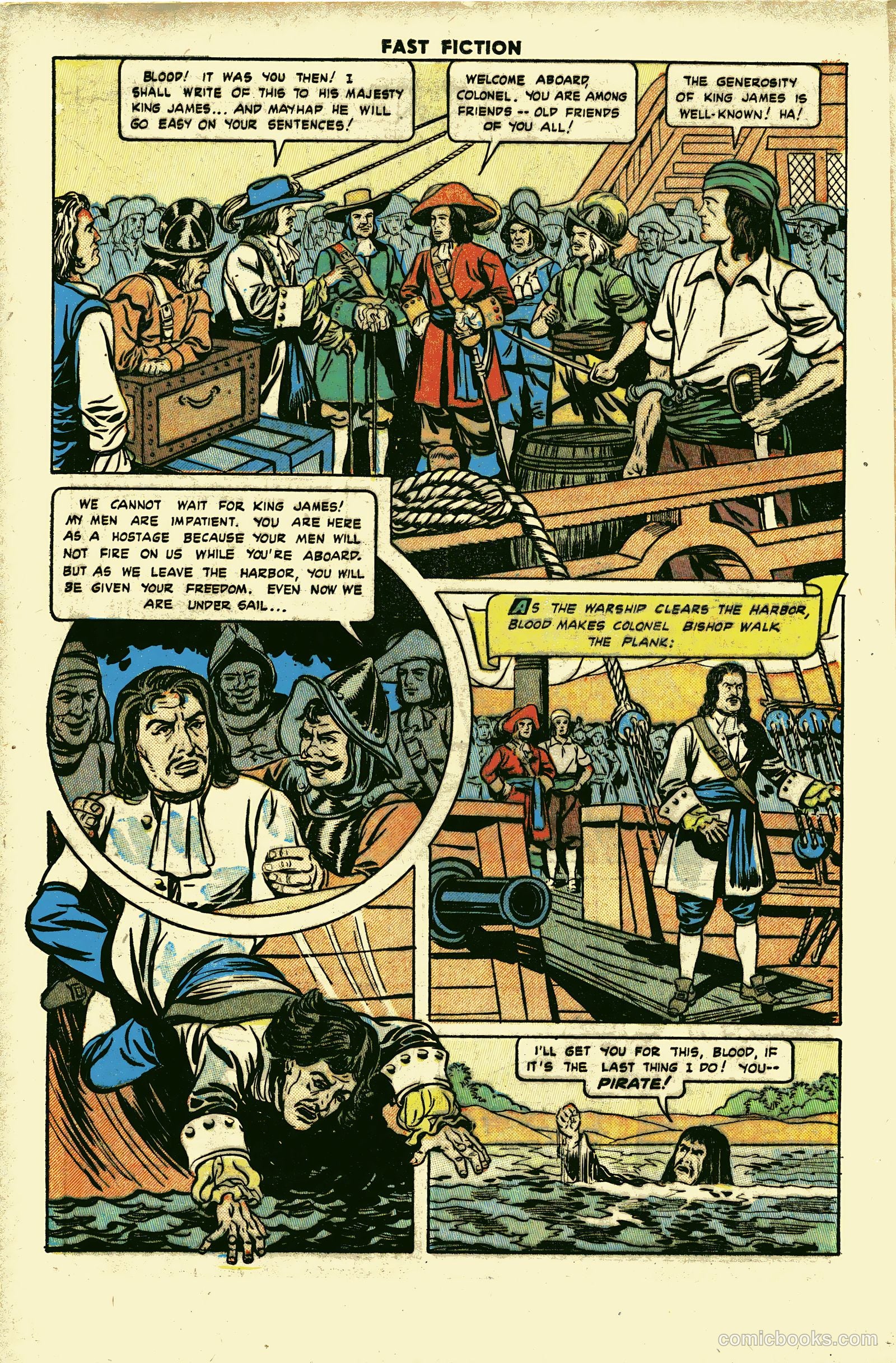 Stories By Famous Authors Illustrated 2 - Captain Blood #1 — page 16 of 52