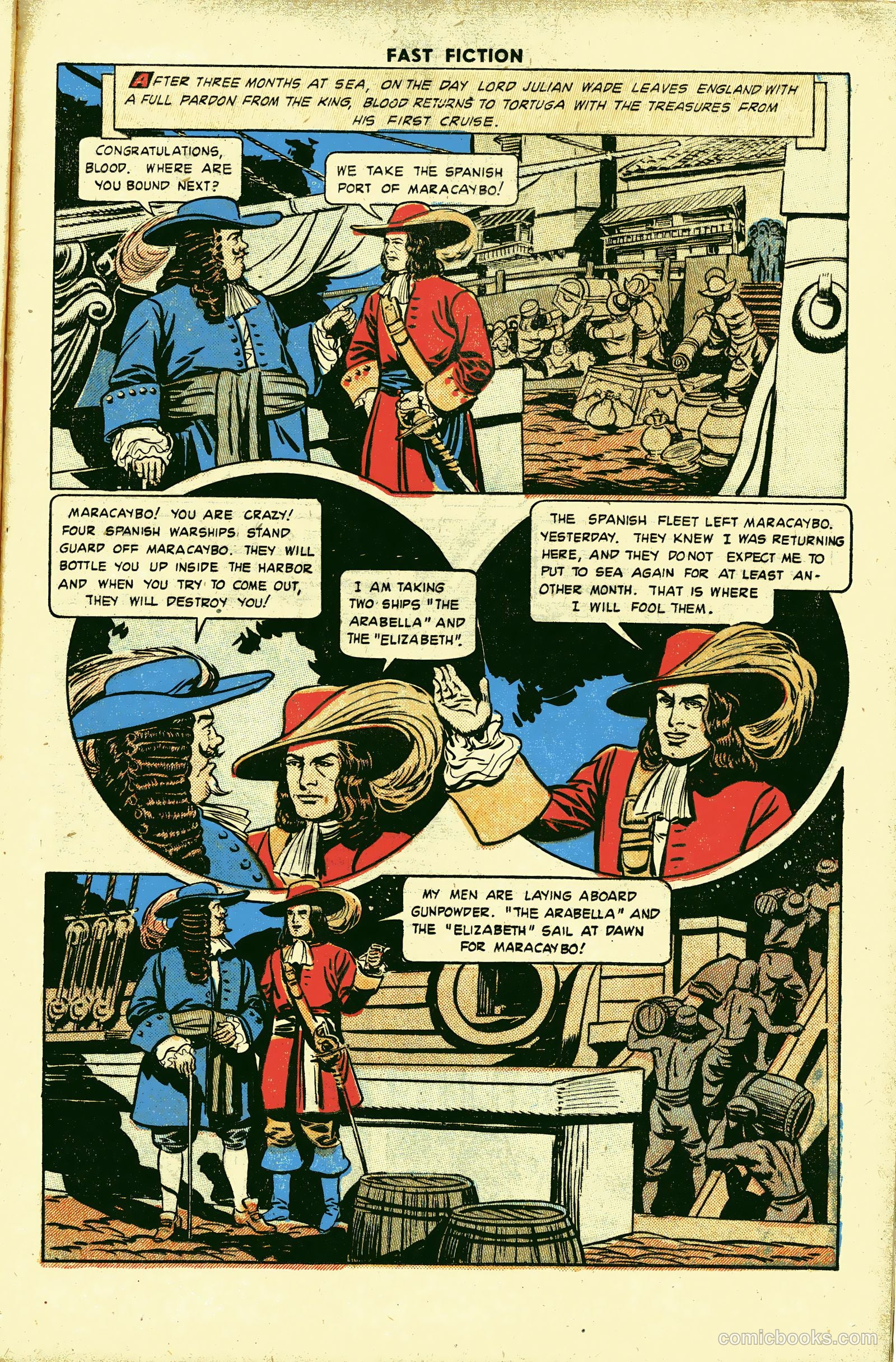 Stories By Famous Authors Illustrated 2 - Captain Blood #1 — page 19 of 52