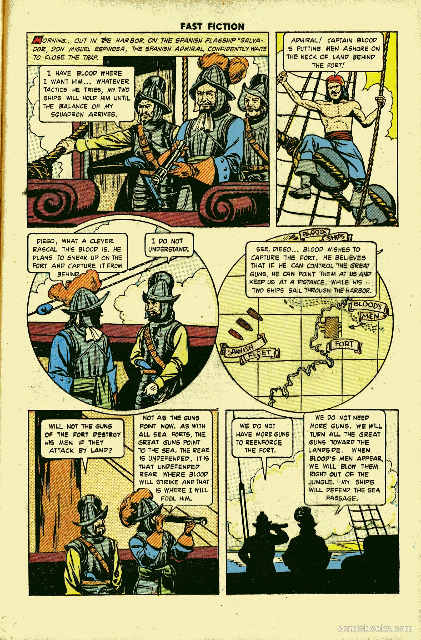 Stories By Famous Authors Illustrated 2 - Captain Blood #1 — page 21 of 52