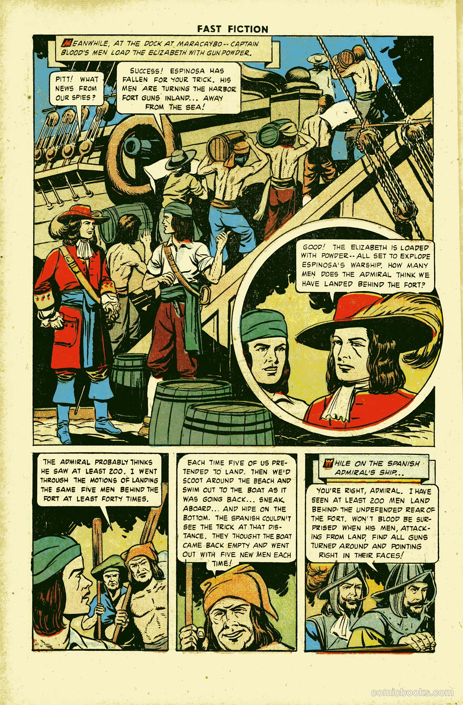 Stories By Famous Authors Illustrated 2 - Captain Blood #1 — page 22 of 52
