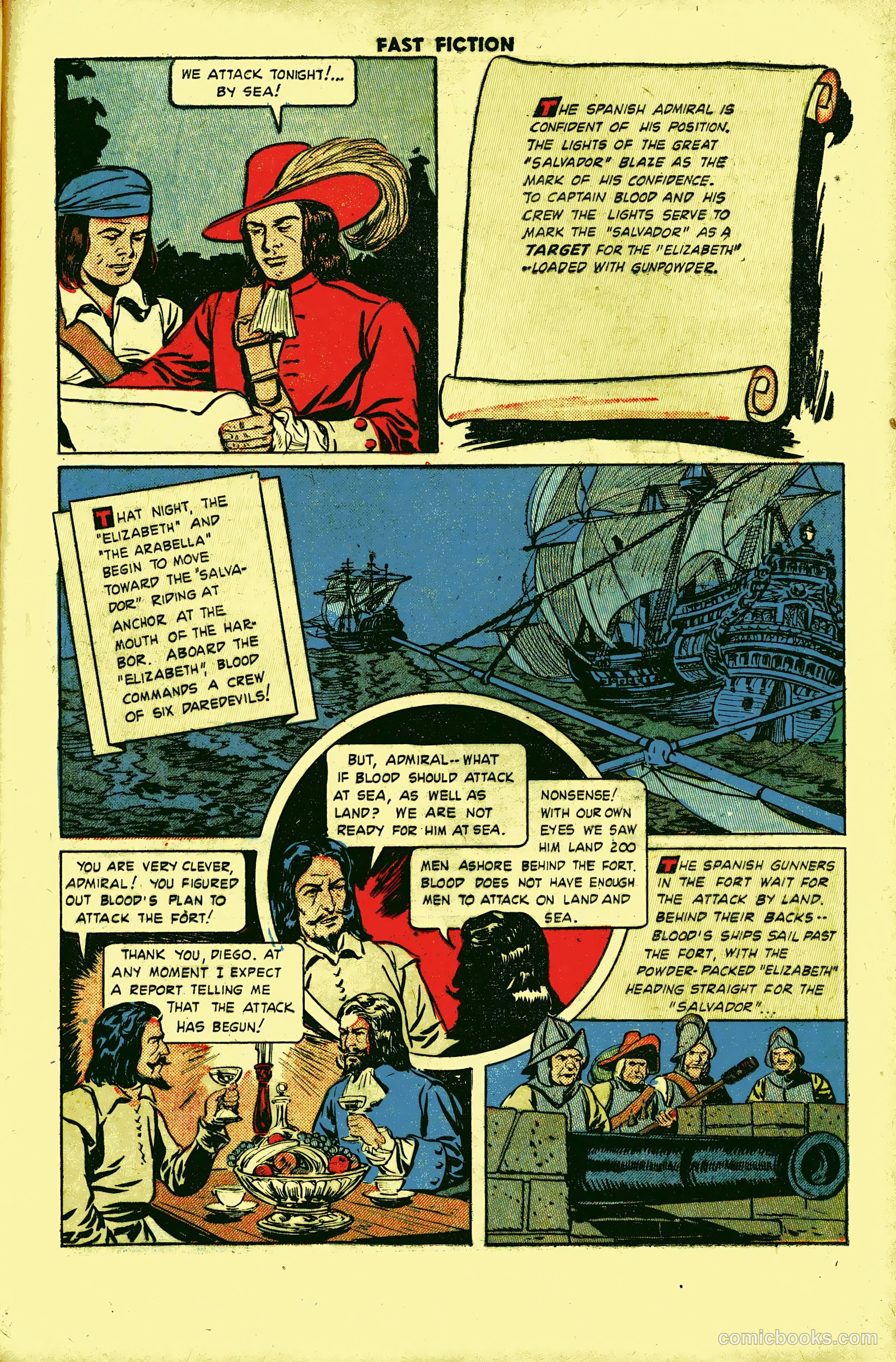 Stories By Famous Authors Illustrated 2 - Captain Blood #1 — page 23 of 52