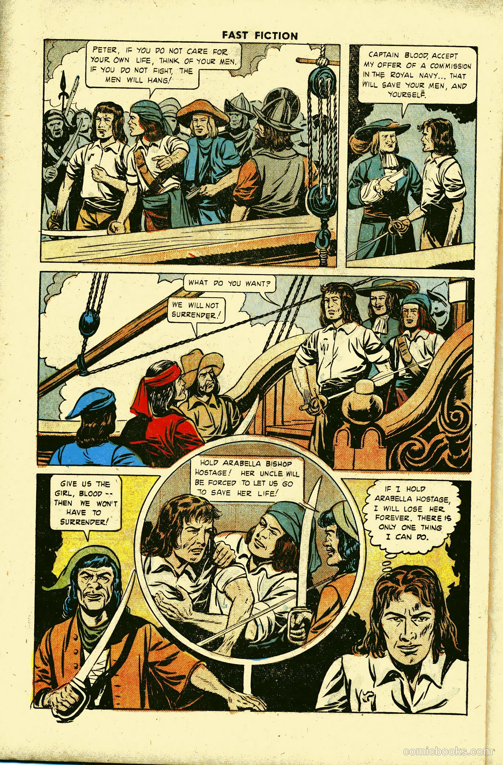 Stories By Famous Authors Illustrated 2 - Captain Blood #1 — page 34 of 52