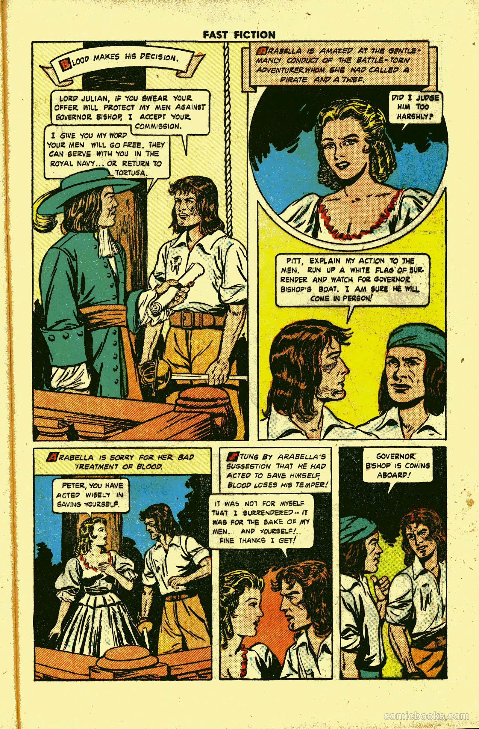Stories By Famous Authors Illustrated 2 - Captain Blood #1 — page 35 of 52