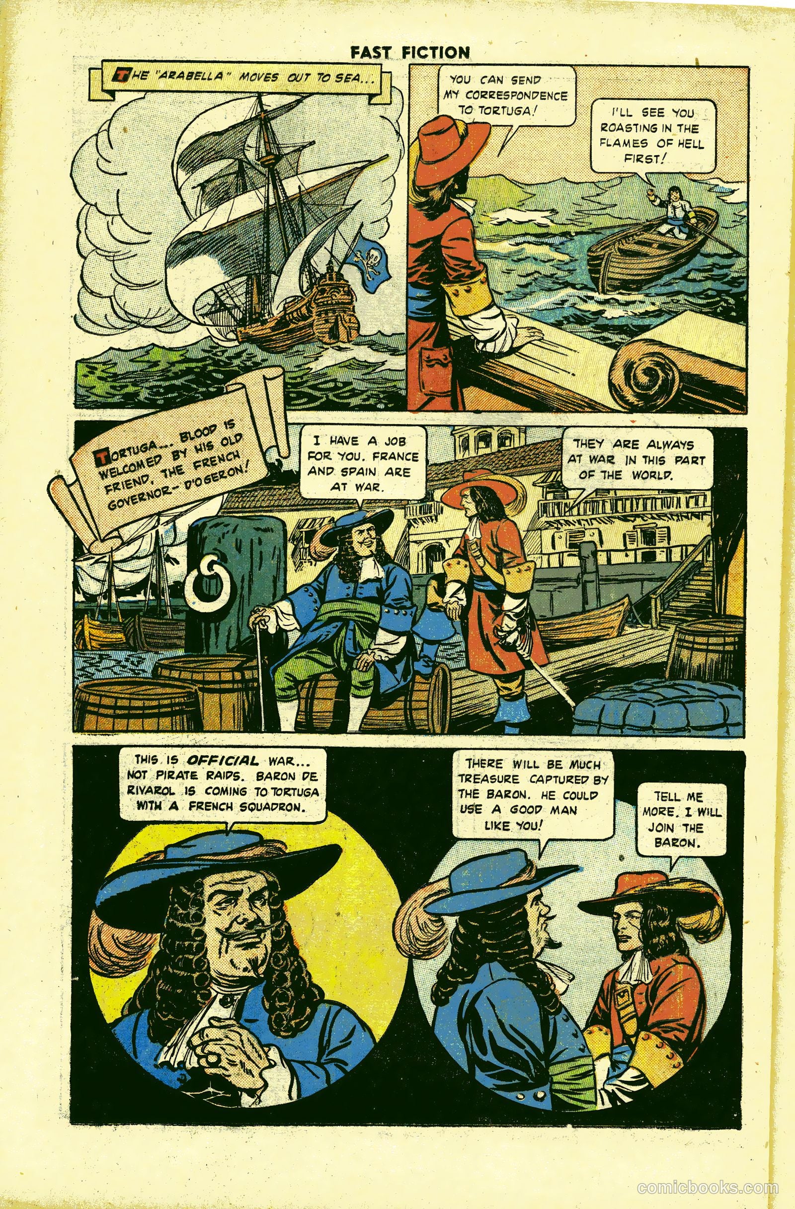 Stories By Famous Authors Illustrated 2 - Captain Blood #1 — page 38 of 52