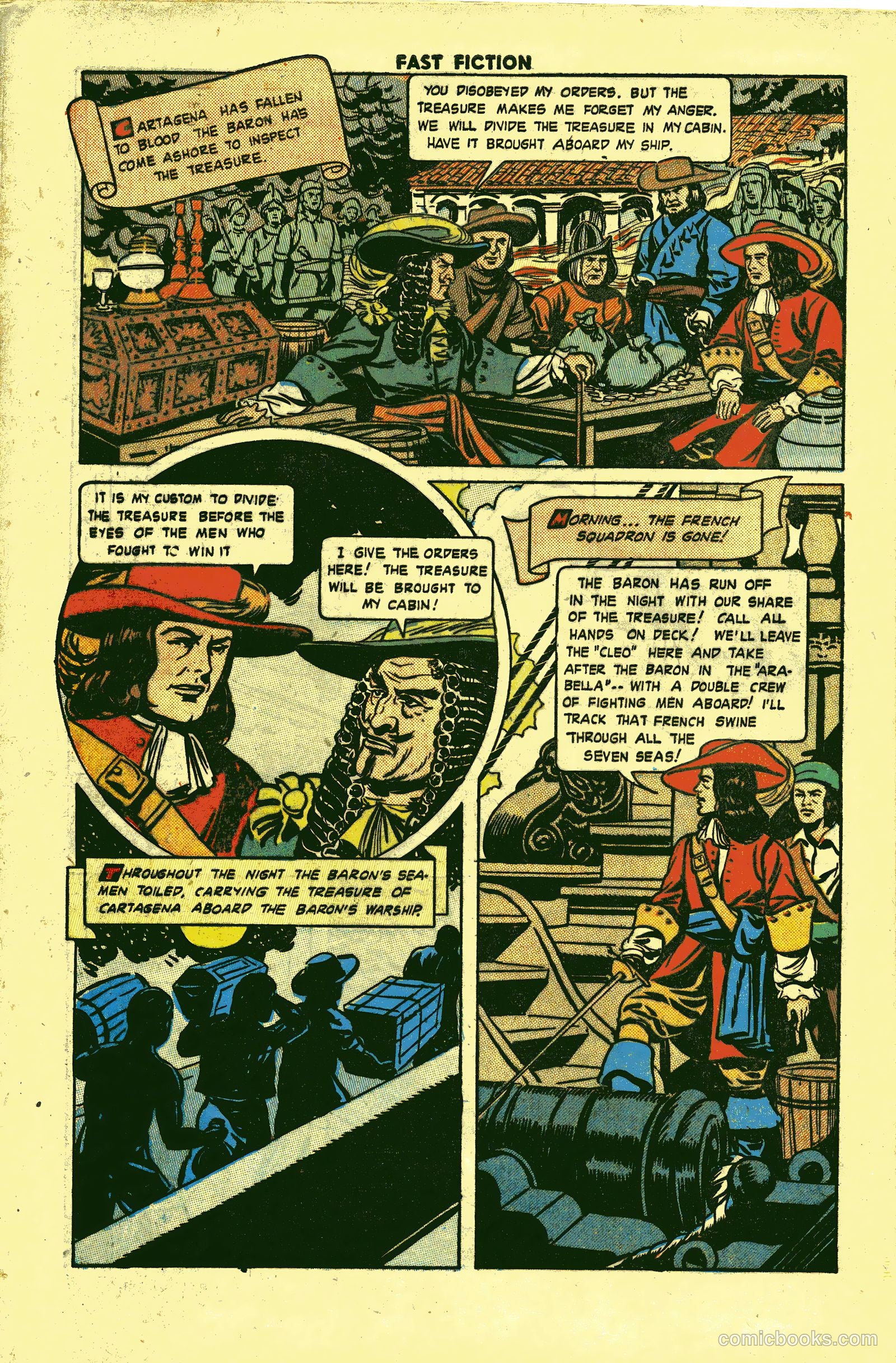 Stories By Famous Authors Illustrated 2 - Captain Blood #1 — page 42 of 52
