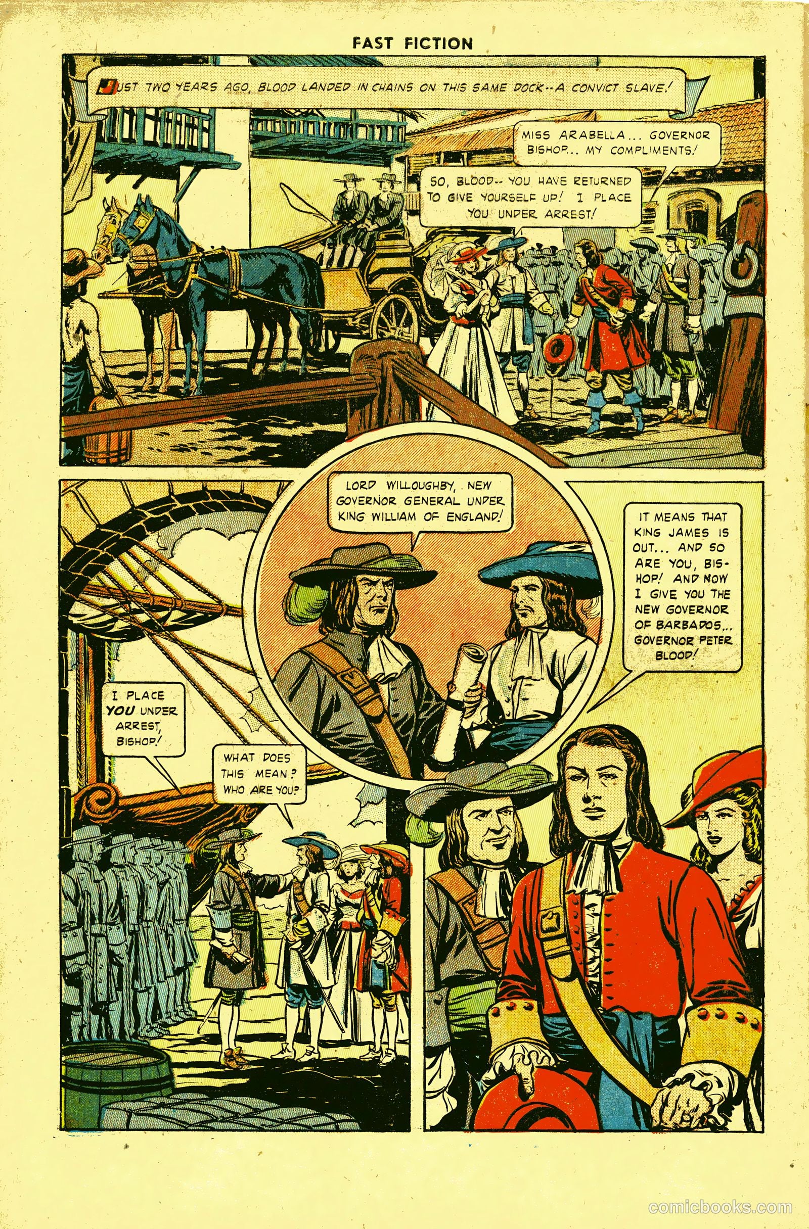 Stories By Famous Authors Illustrated 2 - Captain Blood #1 — page 46 of 52