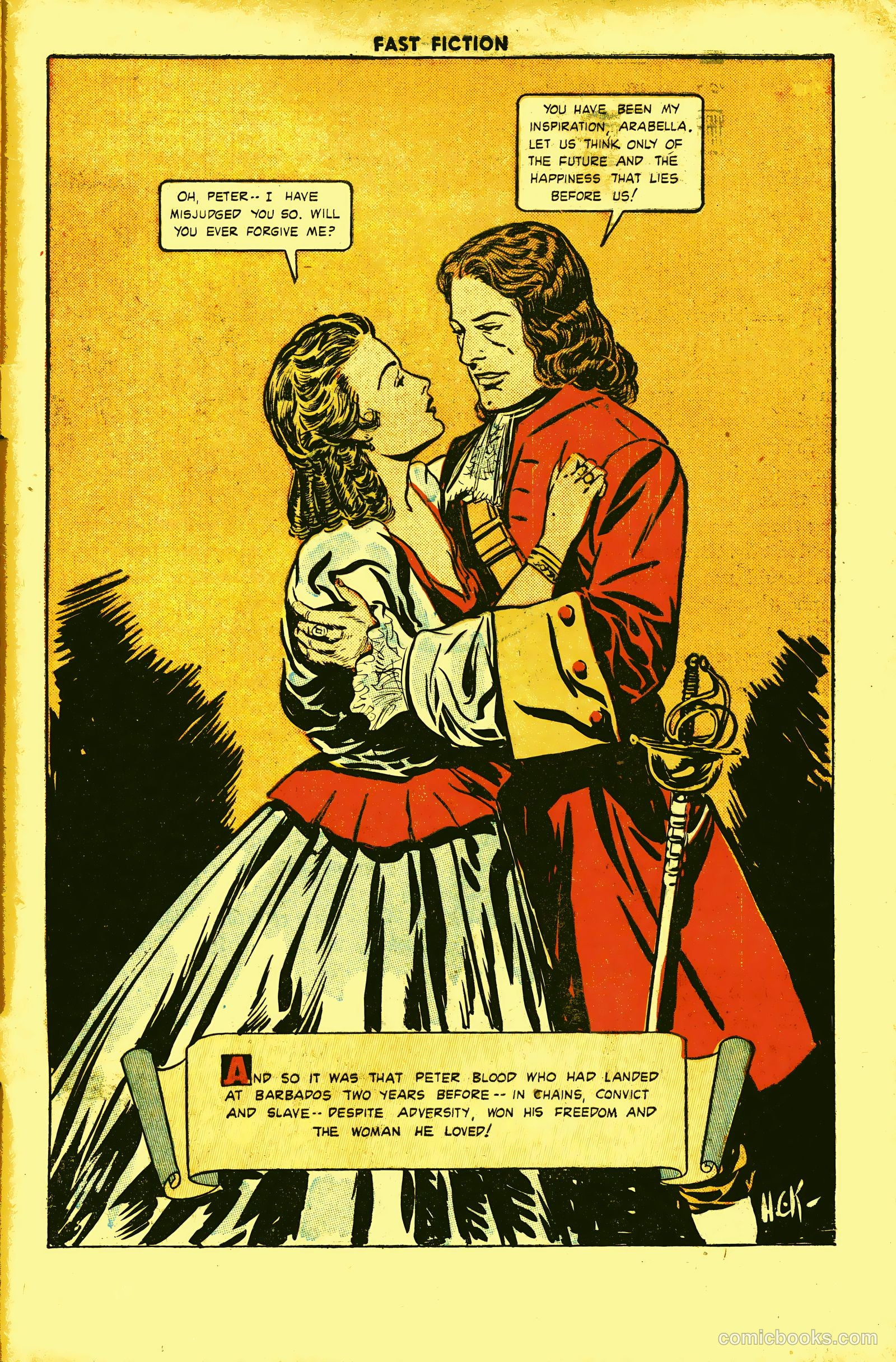 Stories By Famous Authors Illustrated 2 - Captain Blood #1 — page 47 of 52