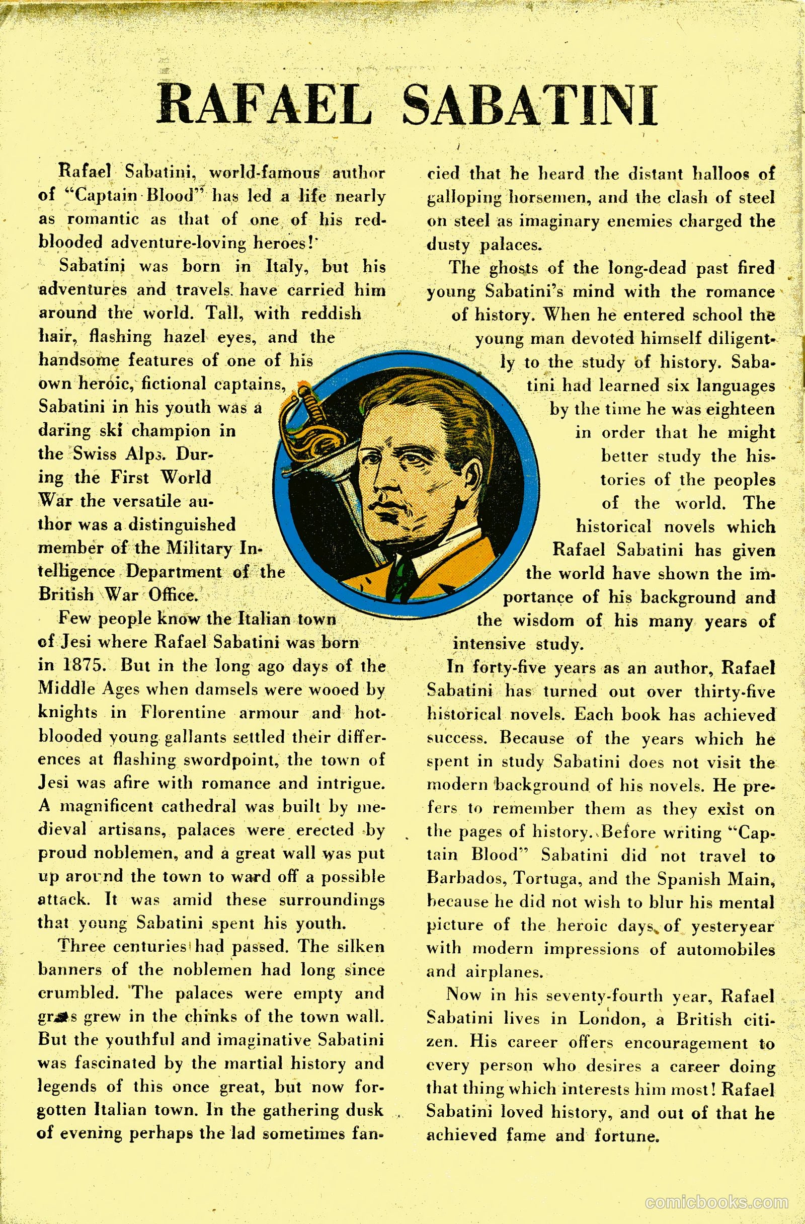Stories By Famous Authors Illustrated 2 - Captain Blood #1 — page 50 of 52