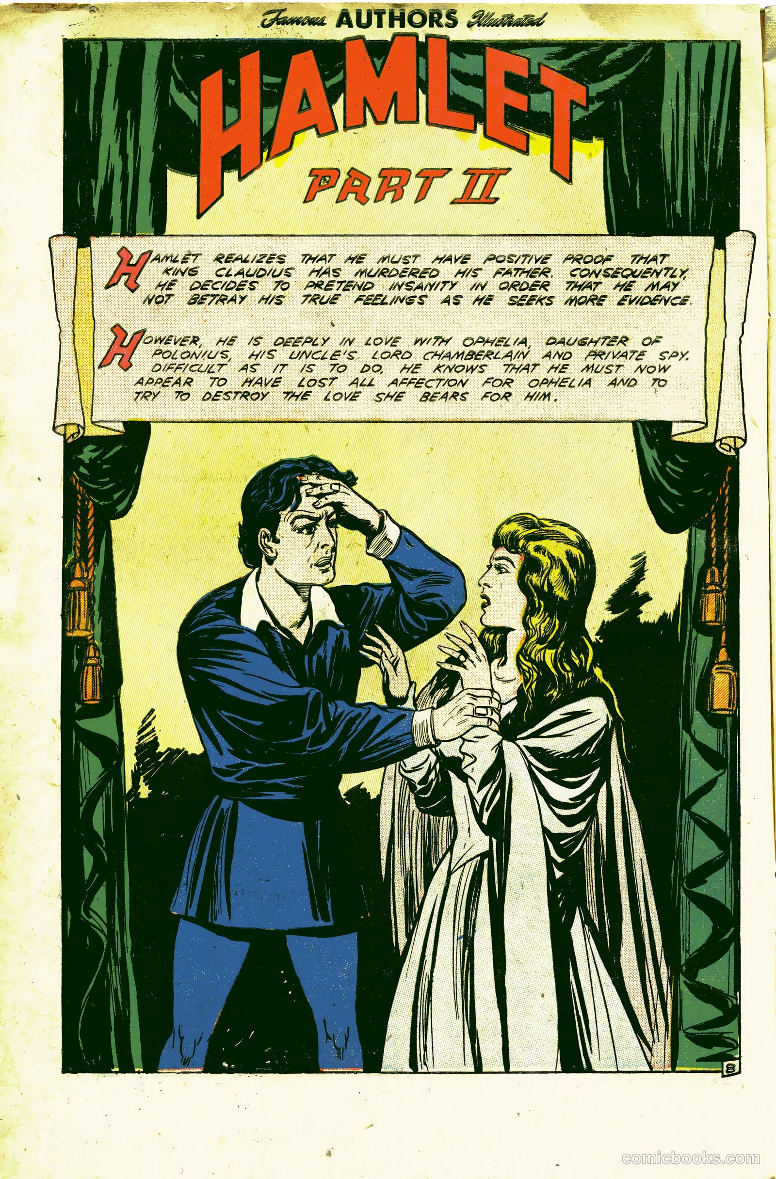 Stories By Famous Authors Illustrated 8 - Hamlet #1 — page 10 of 36